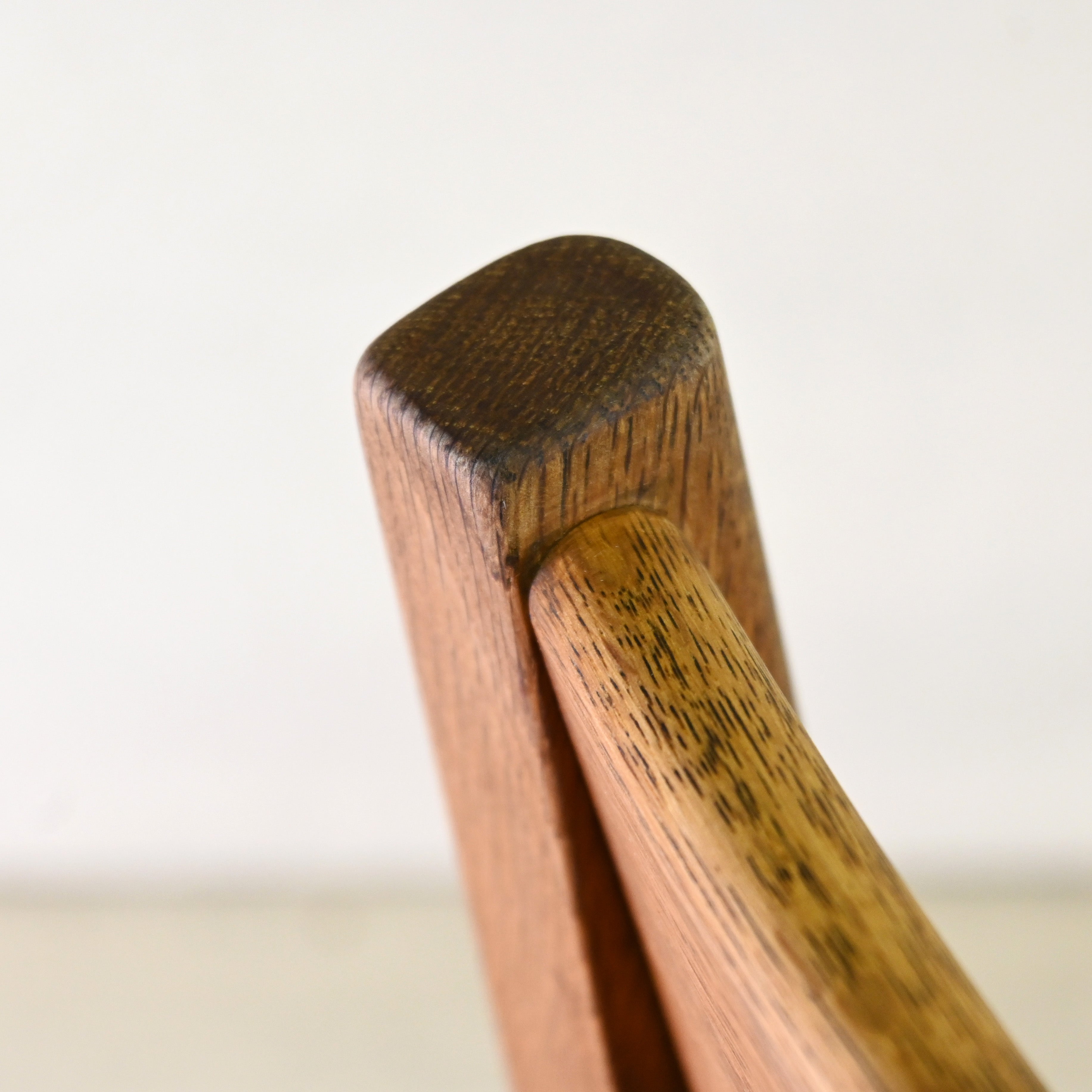 Oak Village Brunch chair Oakwood Inlay back UK fabric Remake Japanese modern design / オークヴィレッジ ブランチチェア オーク材 象嵌 英国生地 リメイク ジャパニーズモダンデザイン