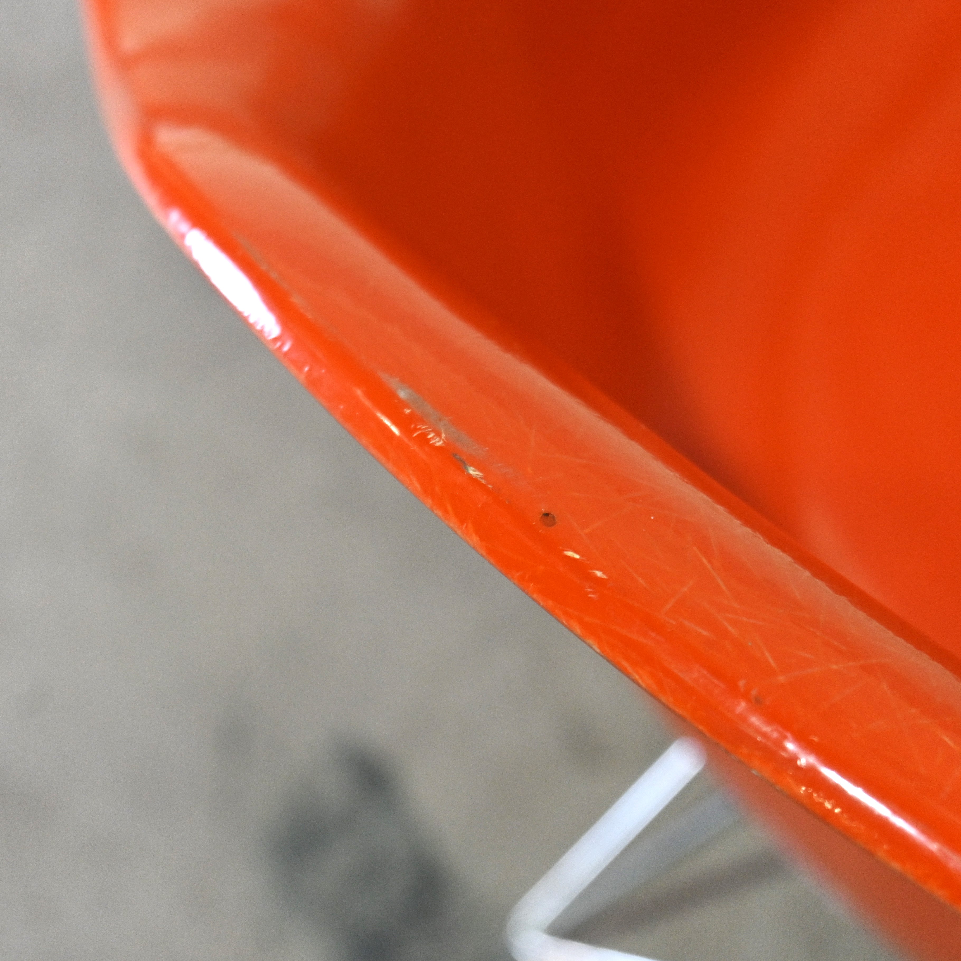 MODERNICA Arm shell chair Cats cradle base FRP Orange Midcentury style / モダニカ アームシェルチェア キャッツクレイドルベース グラスファイバー オレンジ ミッドセンチュリースタイル