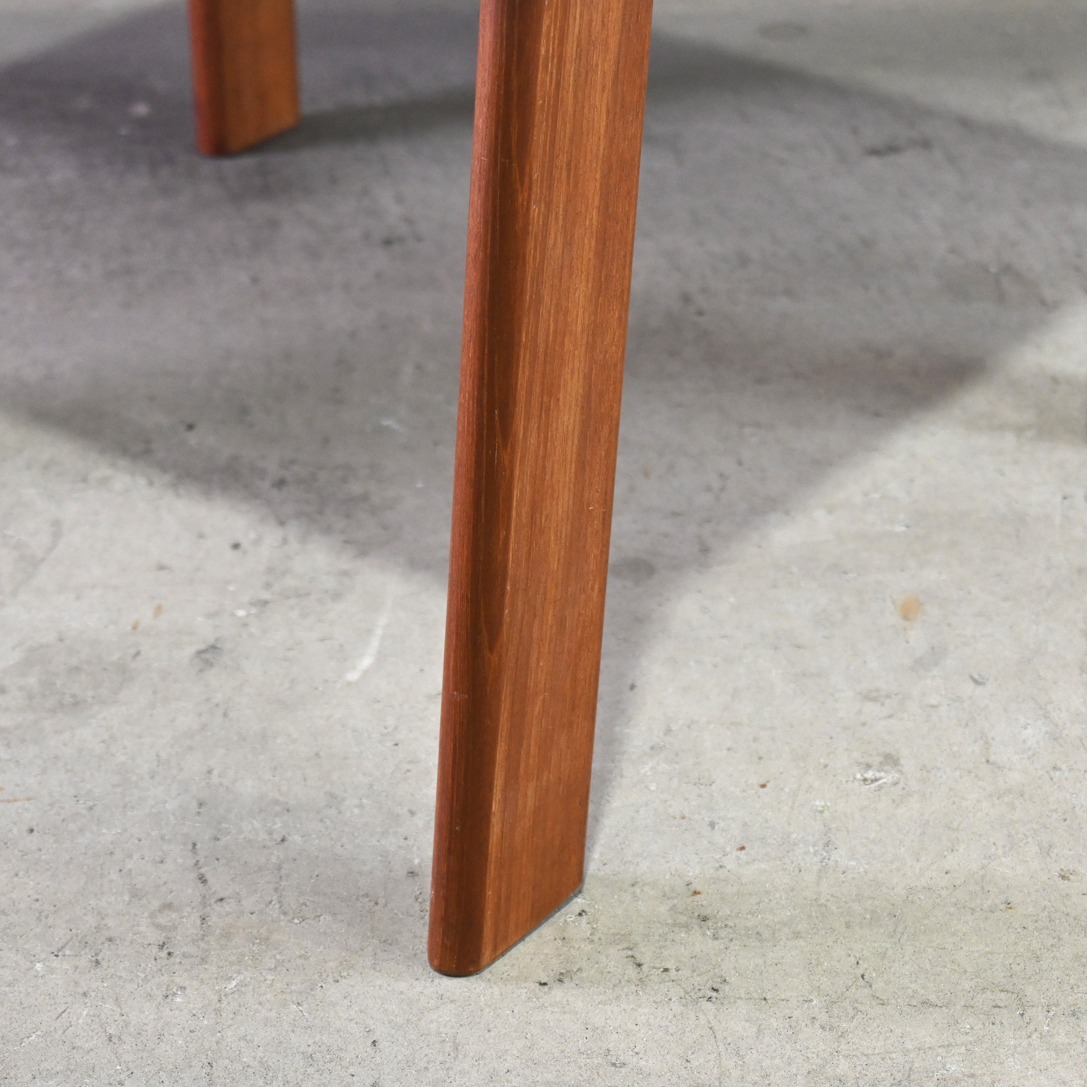 Tsuji mokko Armless wide chair Teakwood 1970's Japanese modern design / 辻木工 アームレス ワイドチェア チーク材 1970年代 ジャパニーズモダンデザイン