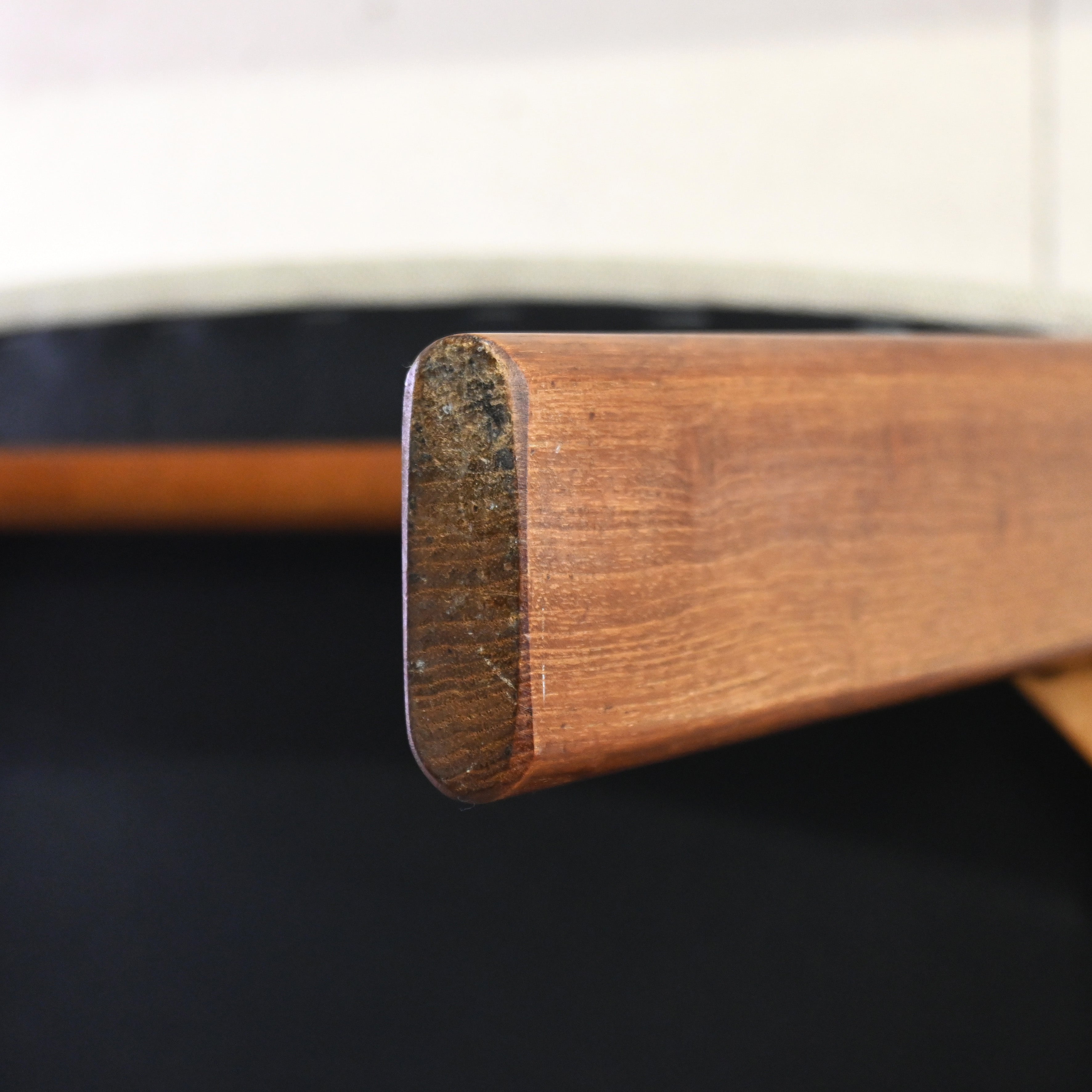 Tsuji mokko Armless wide chair Teakwood 1970's Japanese modern design / 辻木工 アームレス ワイドチェア チーク材 1970年代 ジャパニーズモダンデザイン