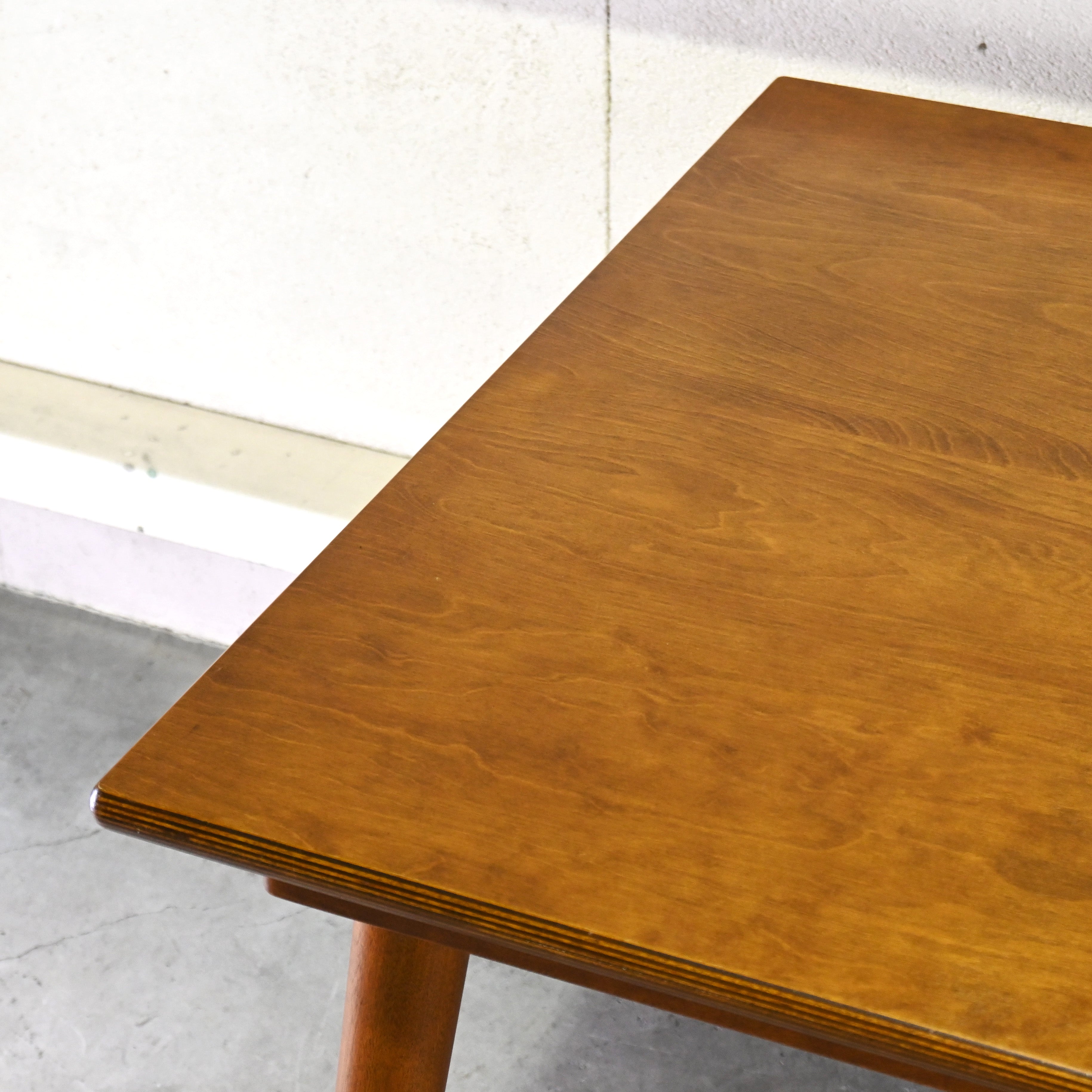 PACIFIC FURNITURE SERVICE P.F.S SQUARE TABLE L size Birch wood US vintage style / パシフィックファニチャーサービス スクエアテーブル Lサイズ バーチ材 アメリカヴィンテージスタイ