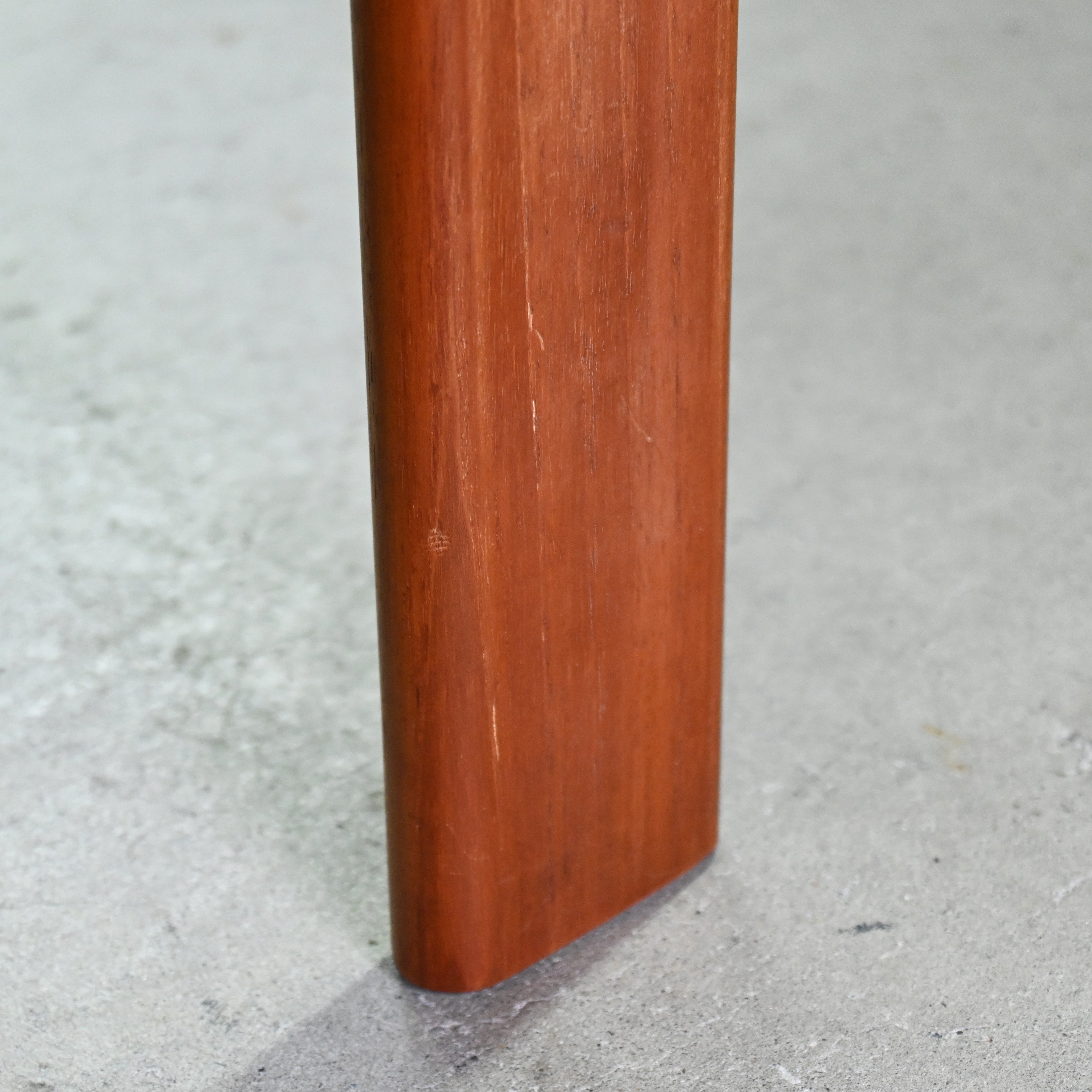 Tsuji mokko Armless wide chair Teakwood 1970's Japanese modern design / 辻木工 アームレス ワイドチェア チーク材 1970年代 ジャパニーズモダンデザイン