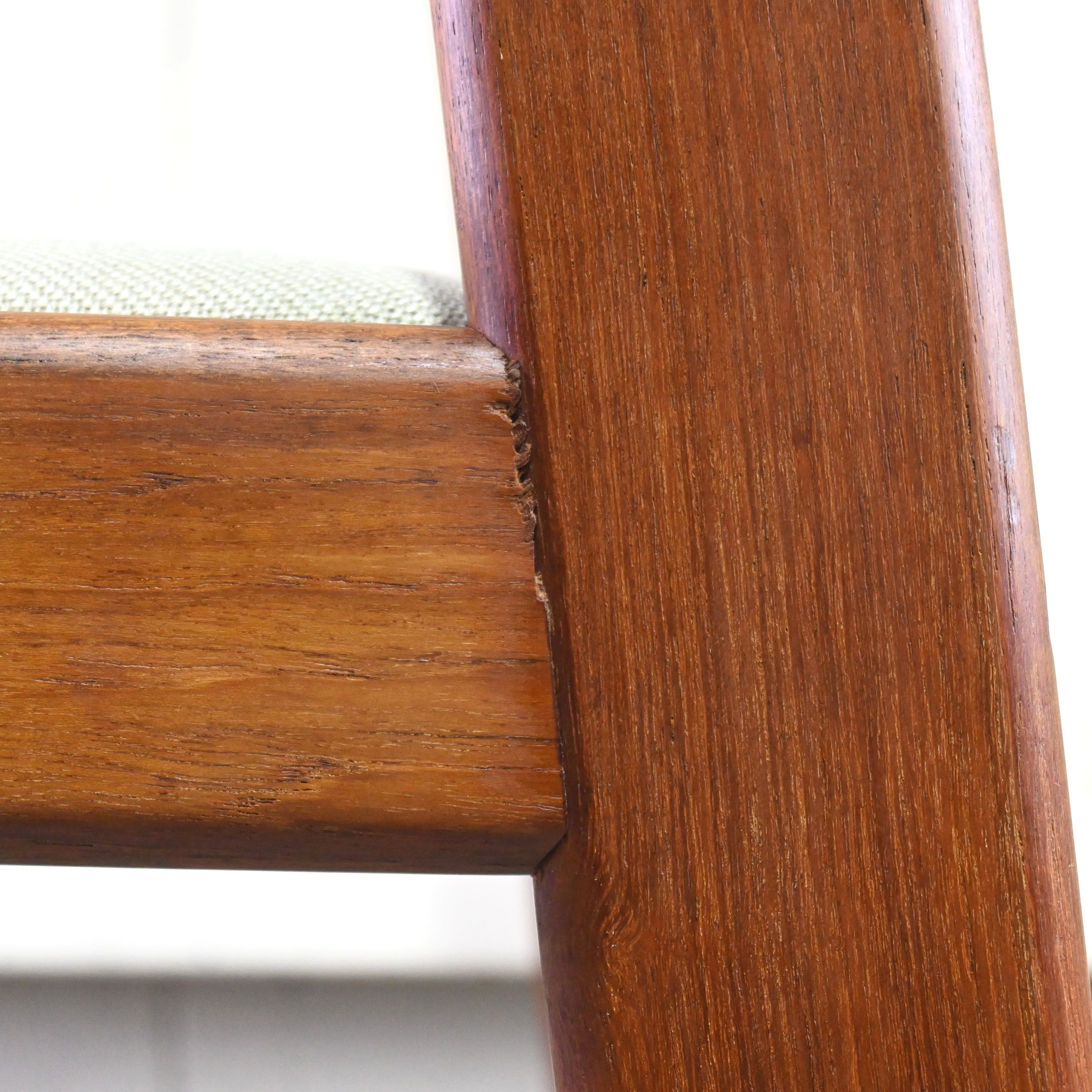 Tsuji mokko Armless wide chair Teakwood 1970's Japanese modern design / 辻木工 アームレス ワイドチェア チーク材 1970年代 ジャパニーズモダンデザイン