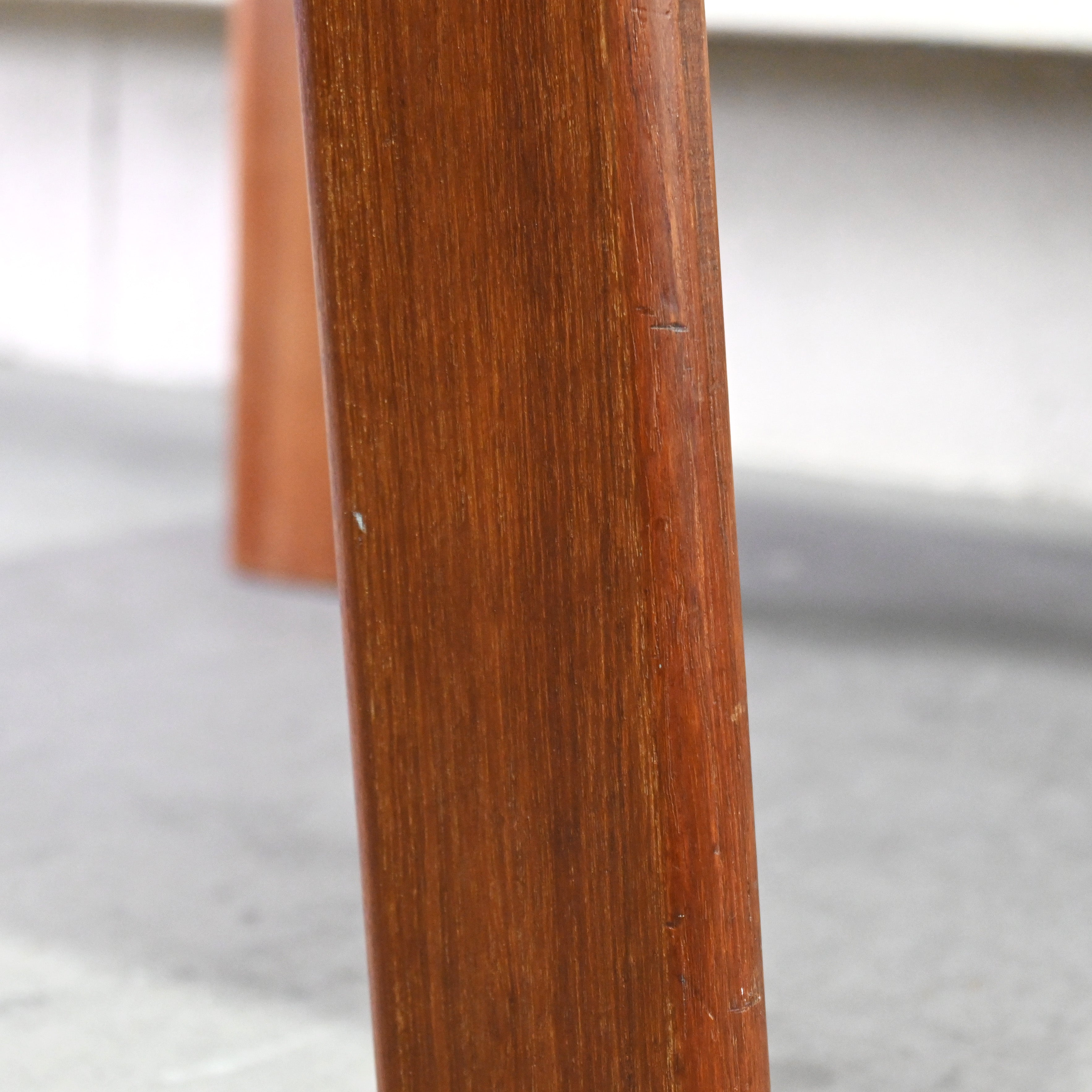 Tsuji mokko Armless wide chair Teakwood 1970's Japanese modern design / 辻木工 アームレス ワイドチェア チーク材 1970年代 ジャパニーズモダンデザイン
