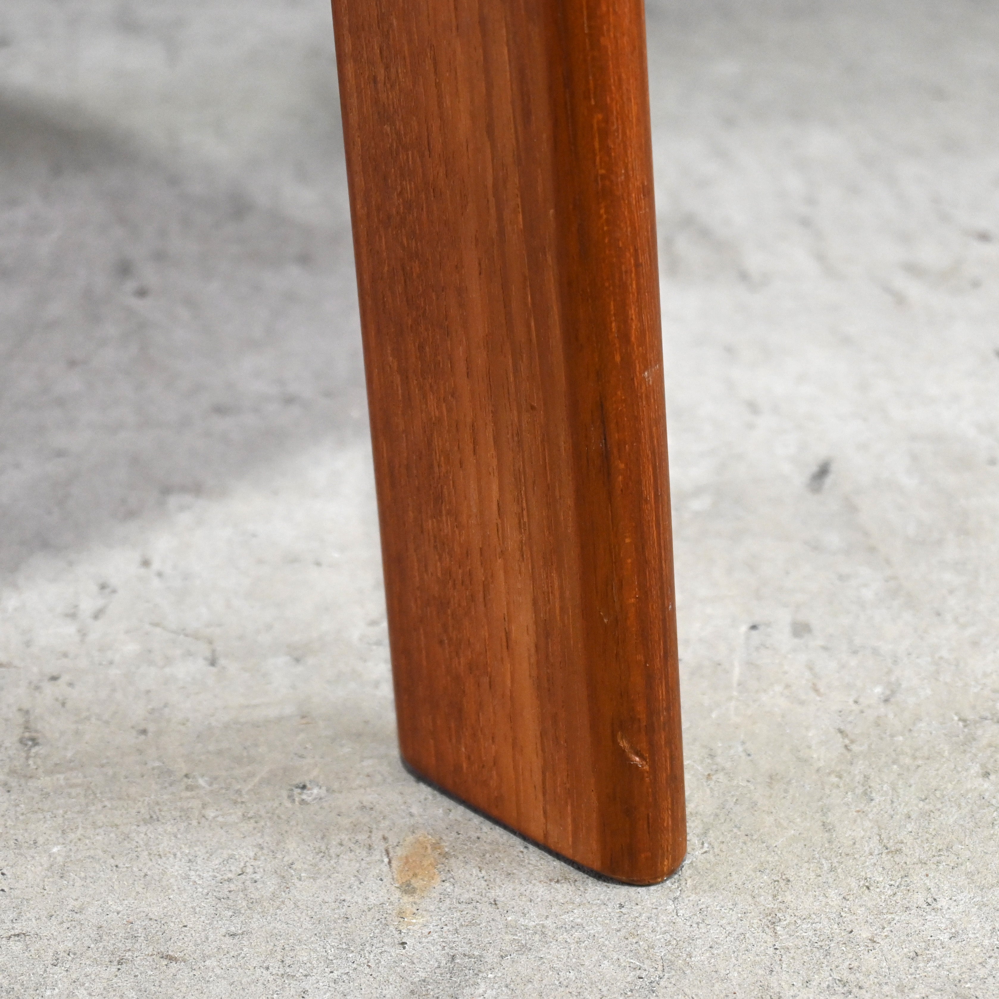 Tsuji mokko Armless wide chair Teakwood 1970's Japanese modern design / 辻木工 アームレス ワイドチェア チーク材 1970年代 ジャパニーズモダンデザイン