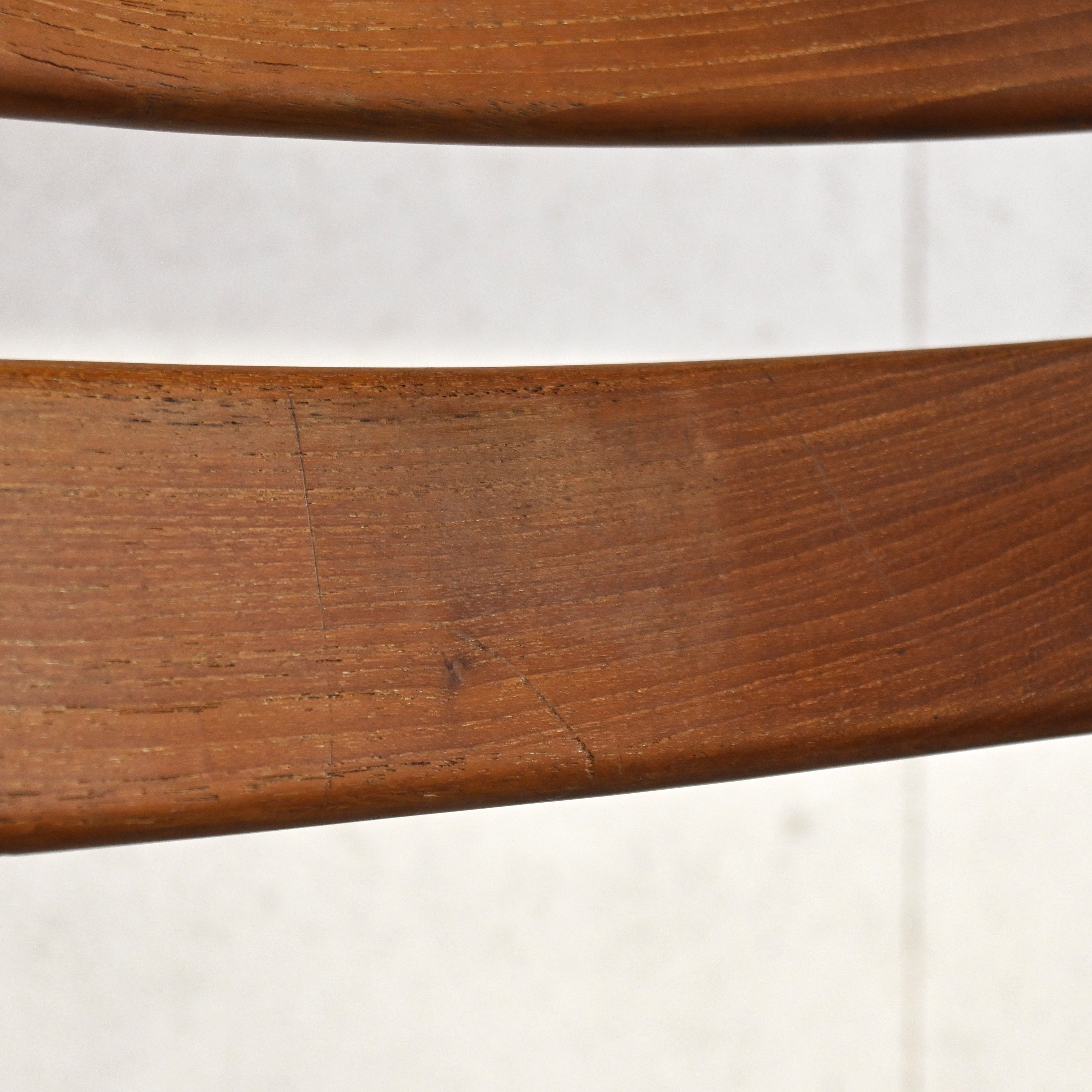 Tsuji mokko Armless wide chair Teakwood 1970's Japanese modern design / 辻木工 アームレス ワイドチェア チーク材 1970年代 ジャパニーズモダンデザイン