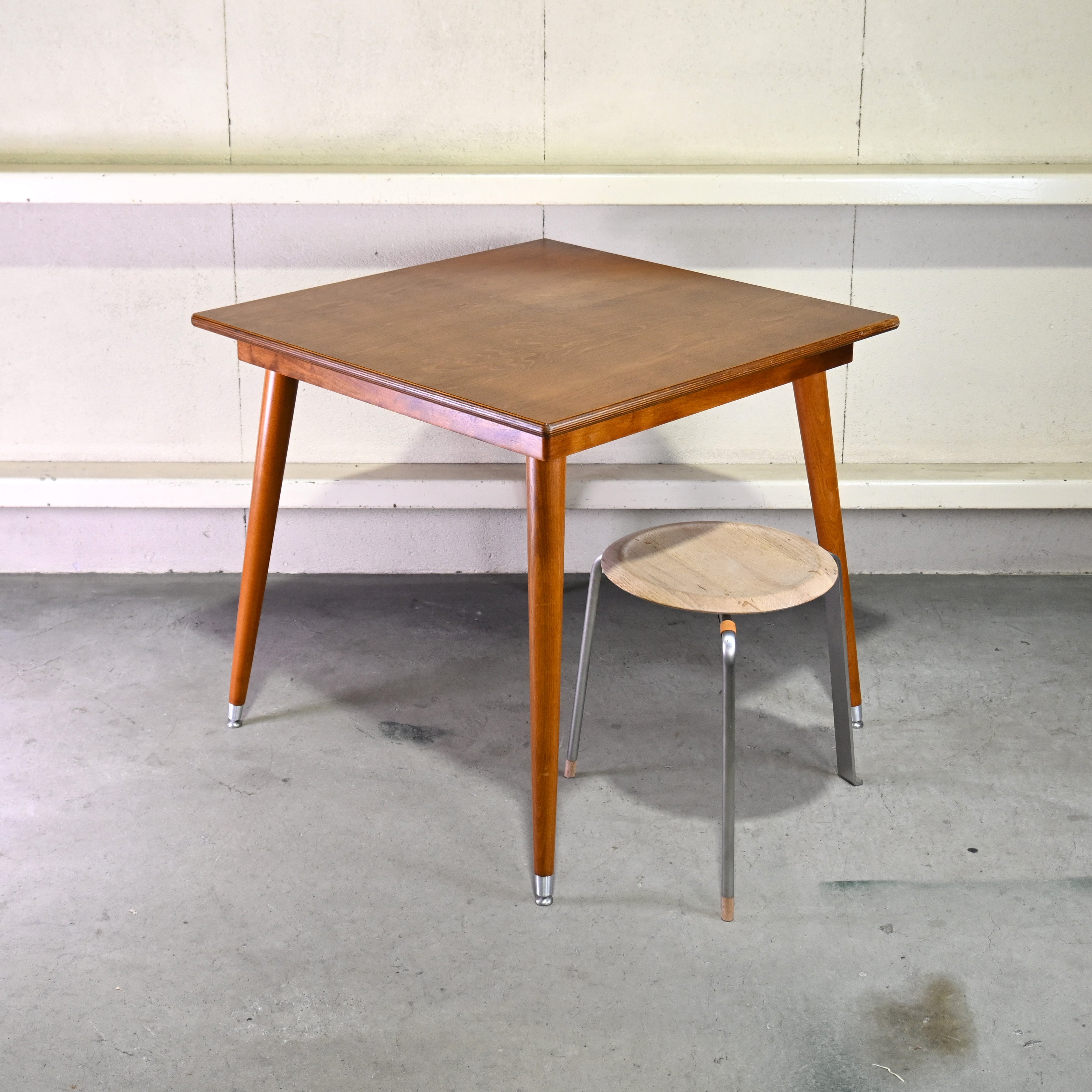 PACIFIC FURNITURE SERVICE P.F.S SQUARE TABLE L size Birch wood US vintage style / パシフィックファニチャーサービス スクエアテーブル Lサイズ バーチ材 アメリカヴィンテージスタイ