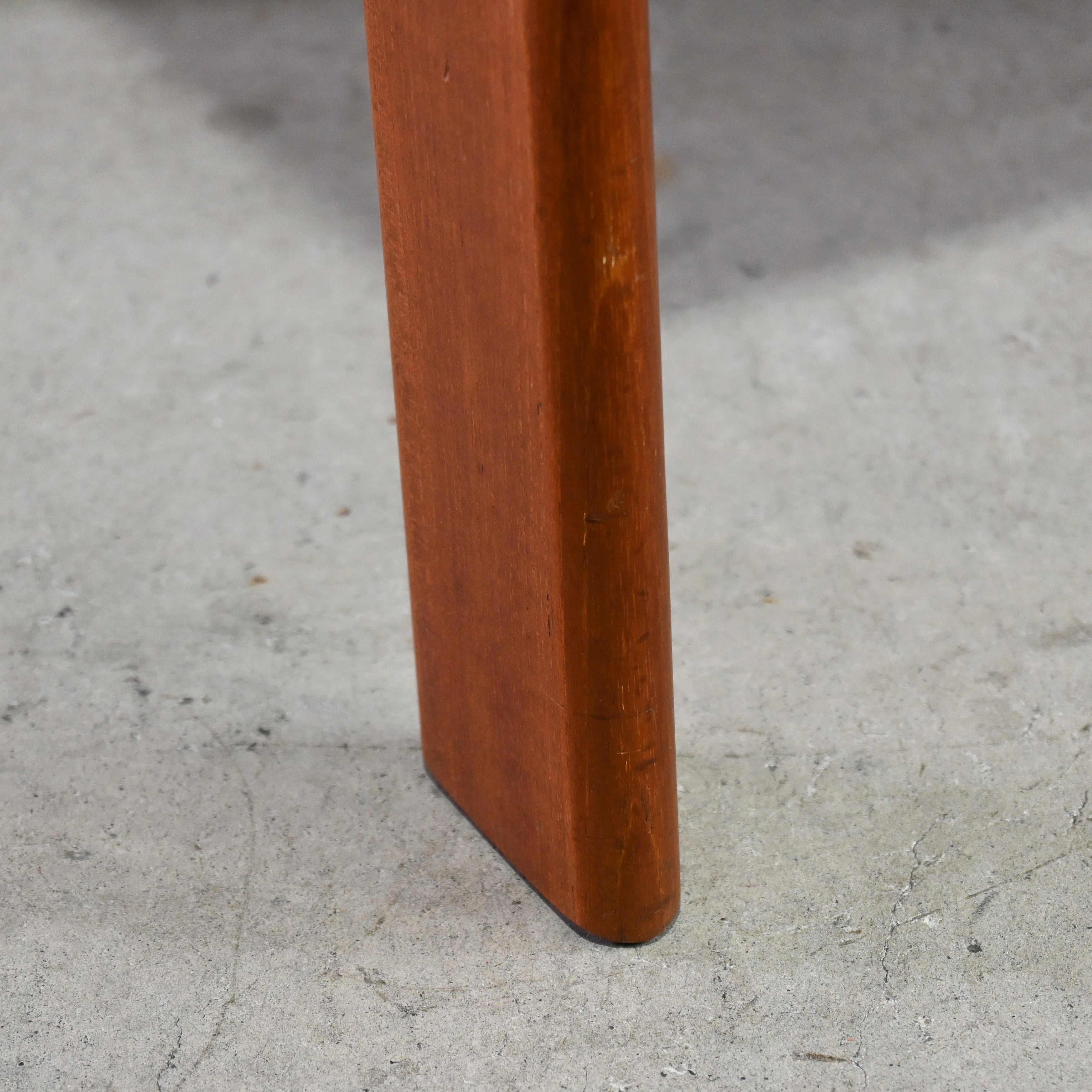 Tsuji mokko Armless wide chair Teakwood 1970's Japanese modern design / 辻木工 アームレス ワイドチェア チーク材 1970年代 ジャパニーズモダンデザイン