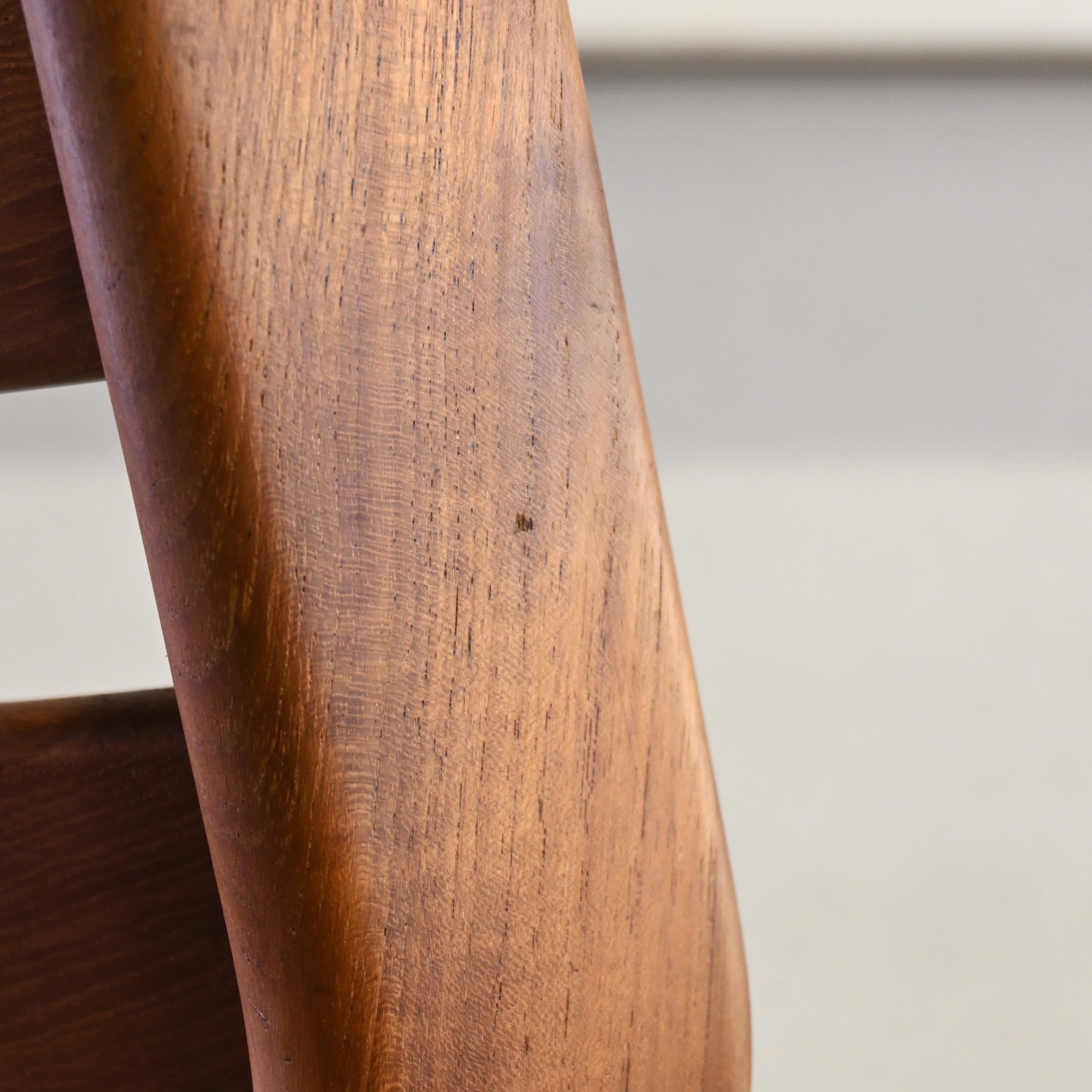 Tsuji mokko Armless wide chair Teakwood 1970's Japanese modern design / 辻木工 アームレス ワイドチェア チーク材 1970年代 ジャパニーズモダンデザイン