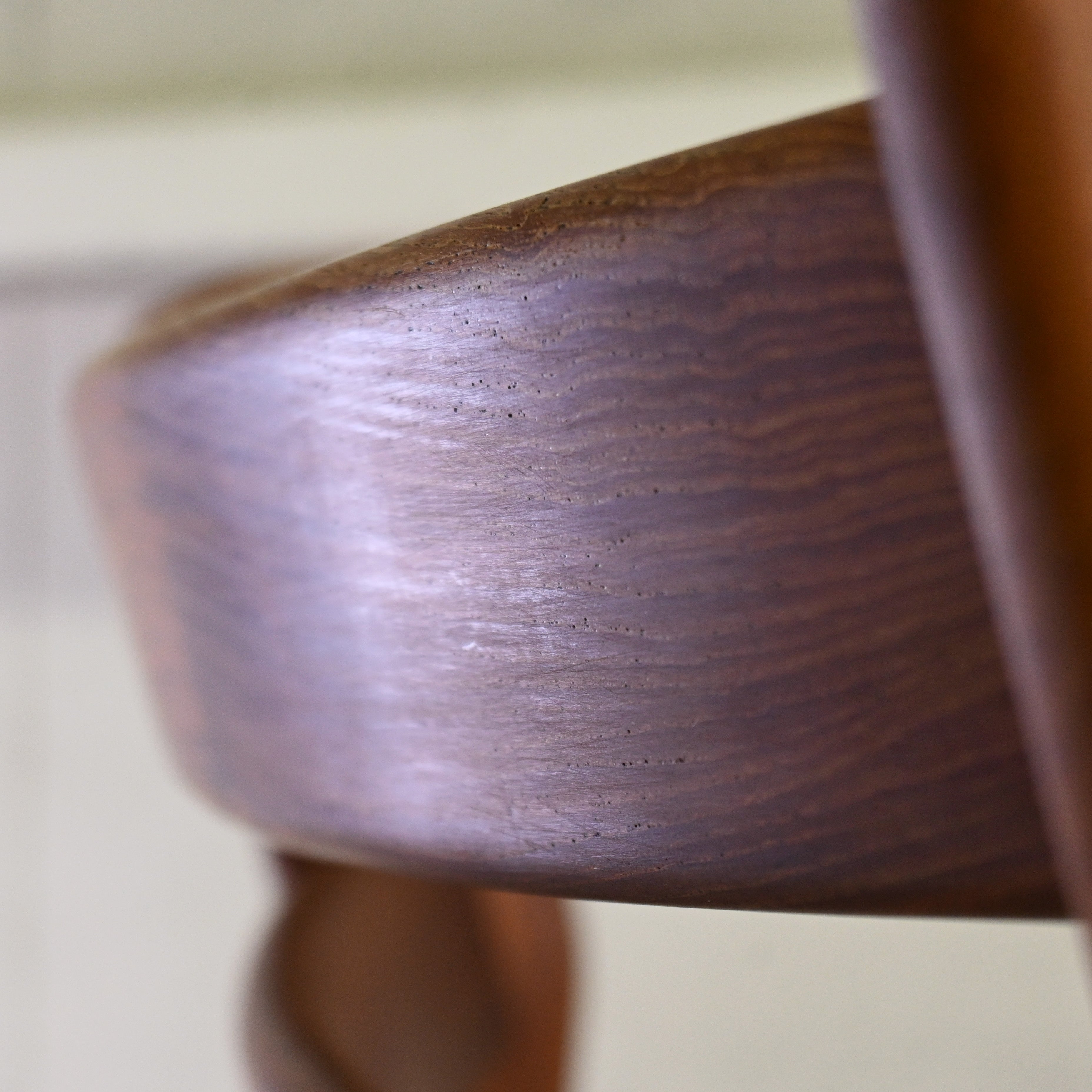 Tsuji mokko Armless wide chair Teakwood 1970's Japanese modern design / 辻木工 アームレス ワイドチェア チーク材 1970年代 ジャパニーズモダンデザイン