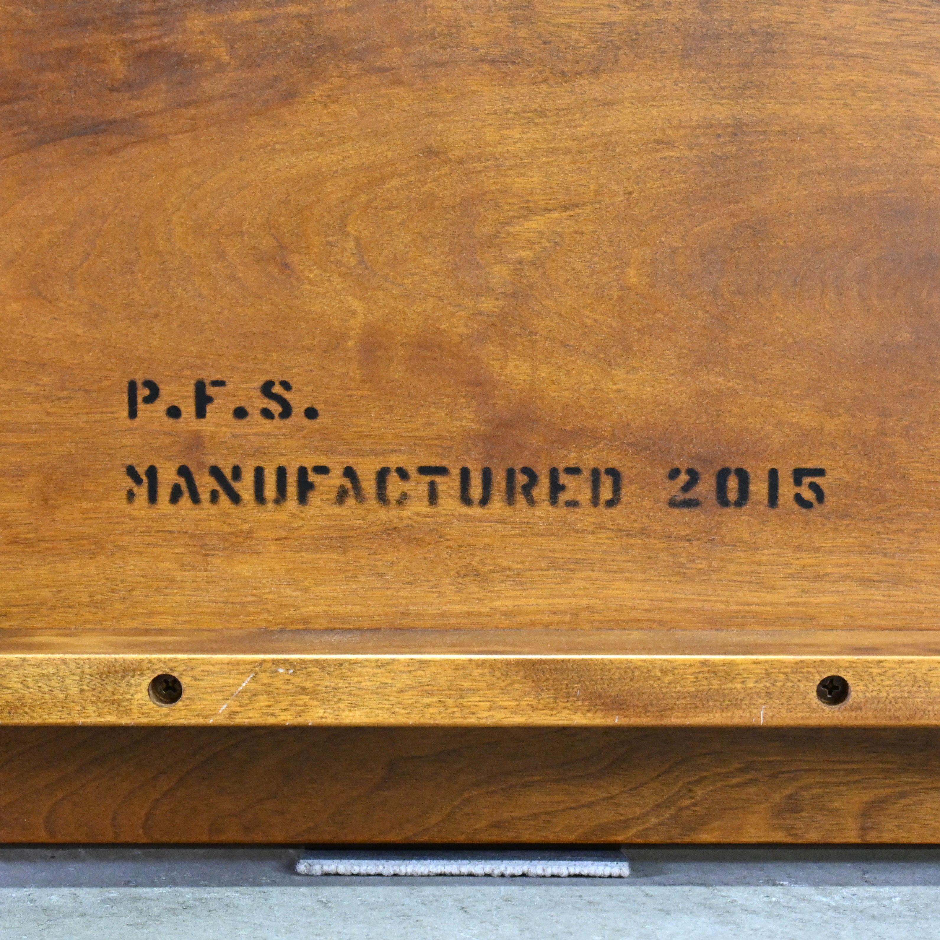 PACIFIC FURNITURE SERVICE P.F.S SQUARE TABLE L size Birch wood US vintage style / パシフィックファニチャーサービス スクエアテーブル Lサイズ バーチ材 アメリカヴィンテージスタイ