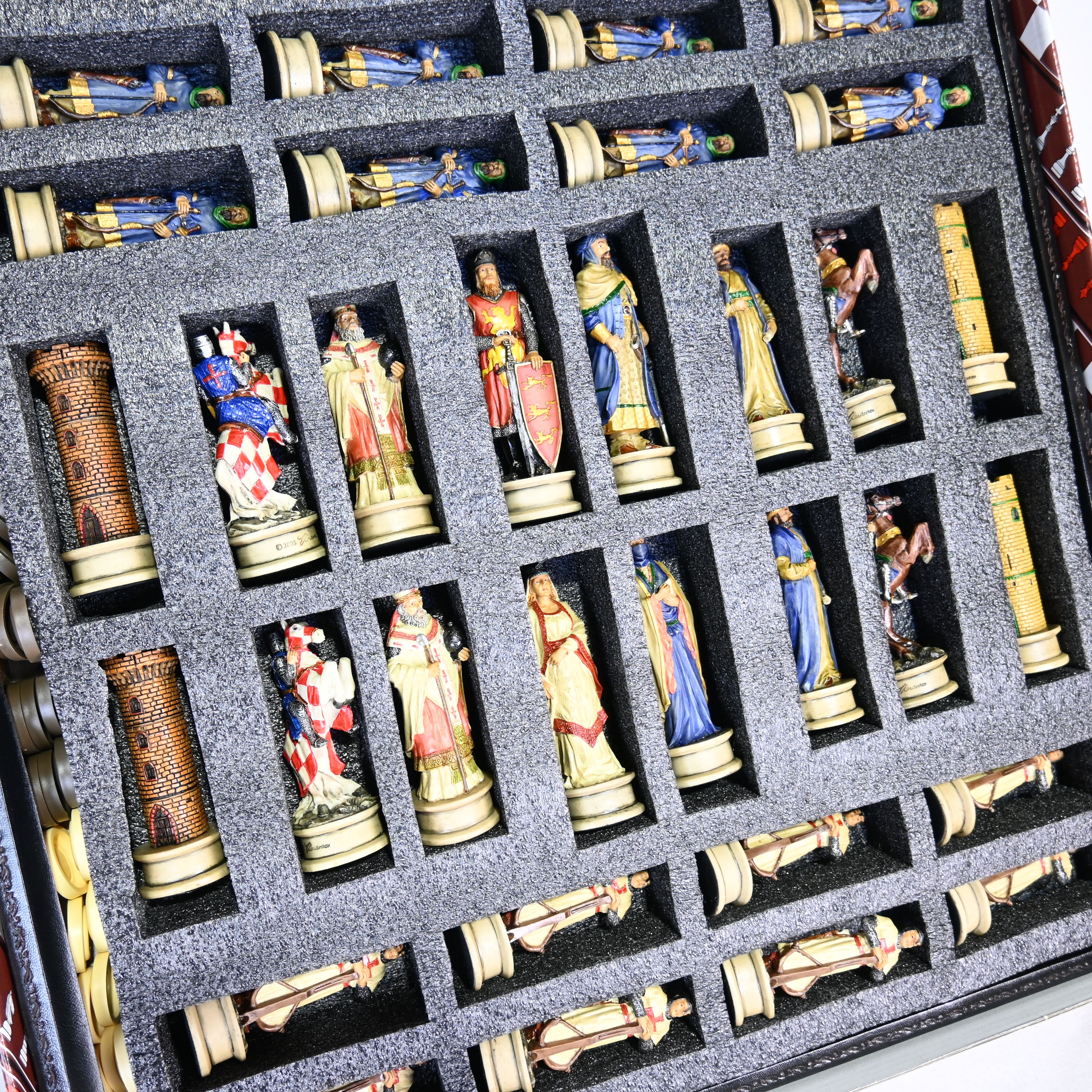 Chess ＆ Backgammon Board Game Italia / チェス ＆ バックギャモン ボードゲーム イタリア ※コンディション要確認