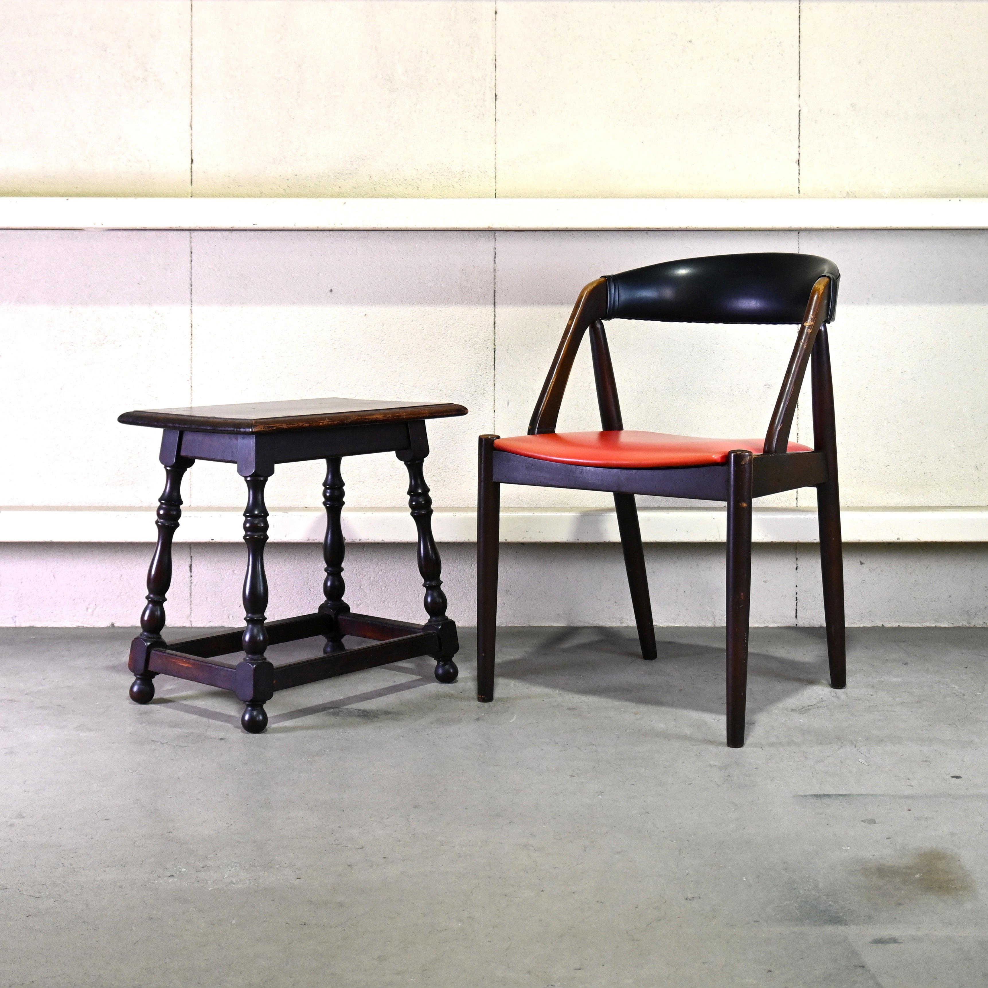 Tsuji mokko Arm chair Combination color 1970's Japanese modern design / 辻木工 アームチェア コンビカラー 1970年代 ジャパニーズモダンデザイン