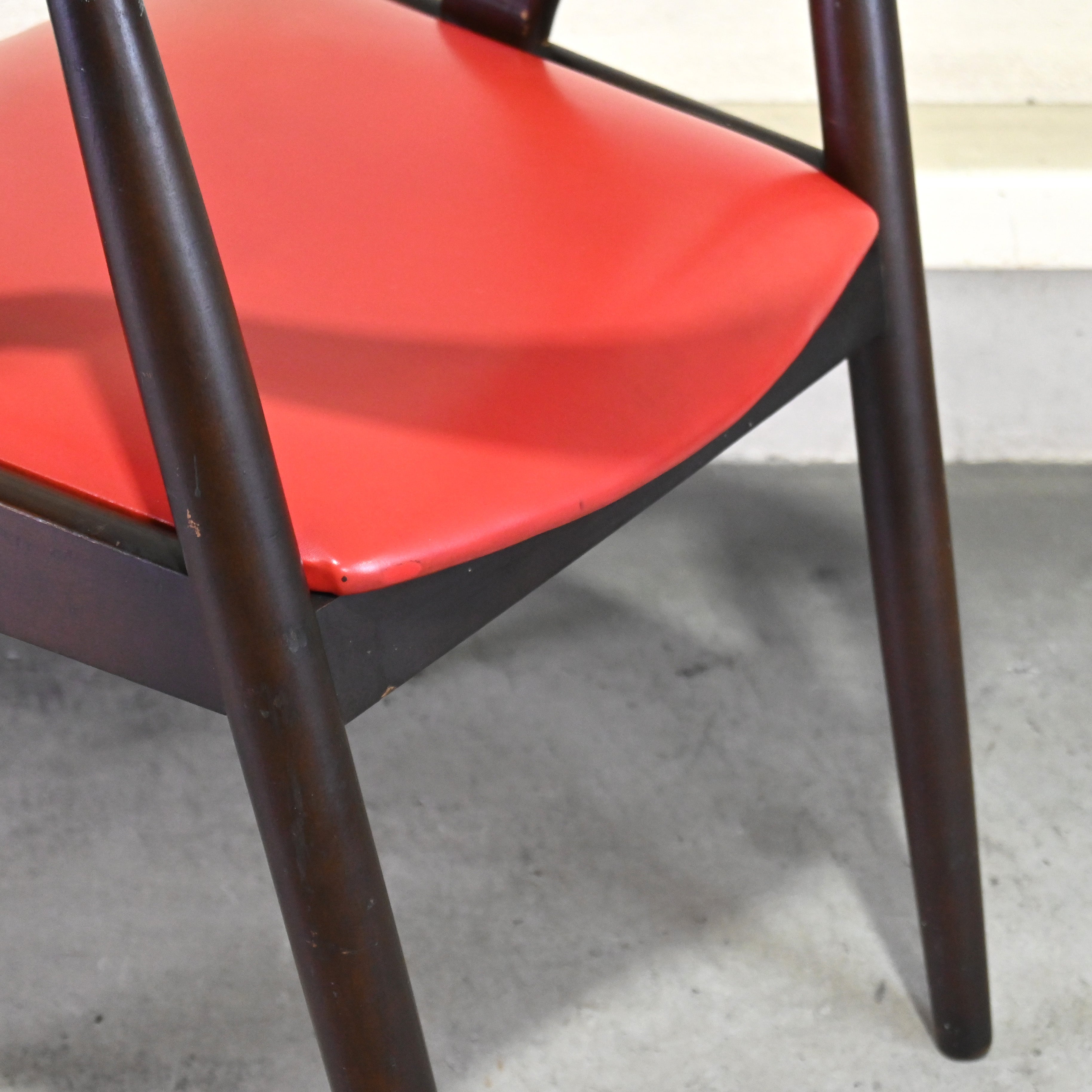 Tsuji mokko Arm chair Combination color 1970's Japanese modern design / 辻木工 アームチェア コンビカラー 1970年代 ジャパニーズモダンデザイン