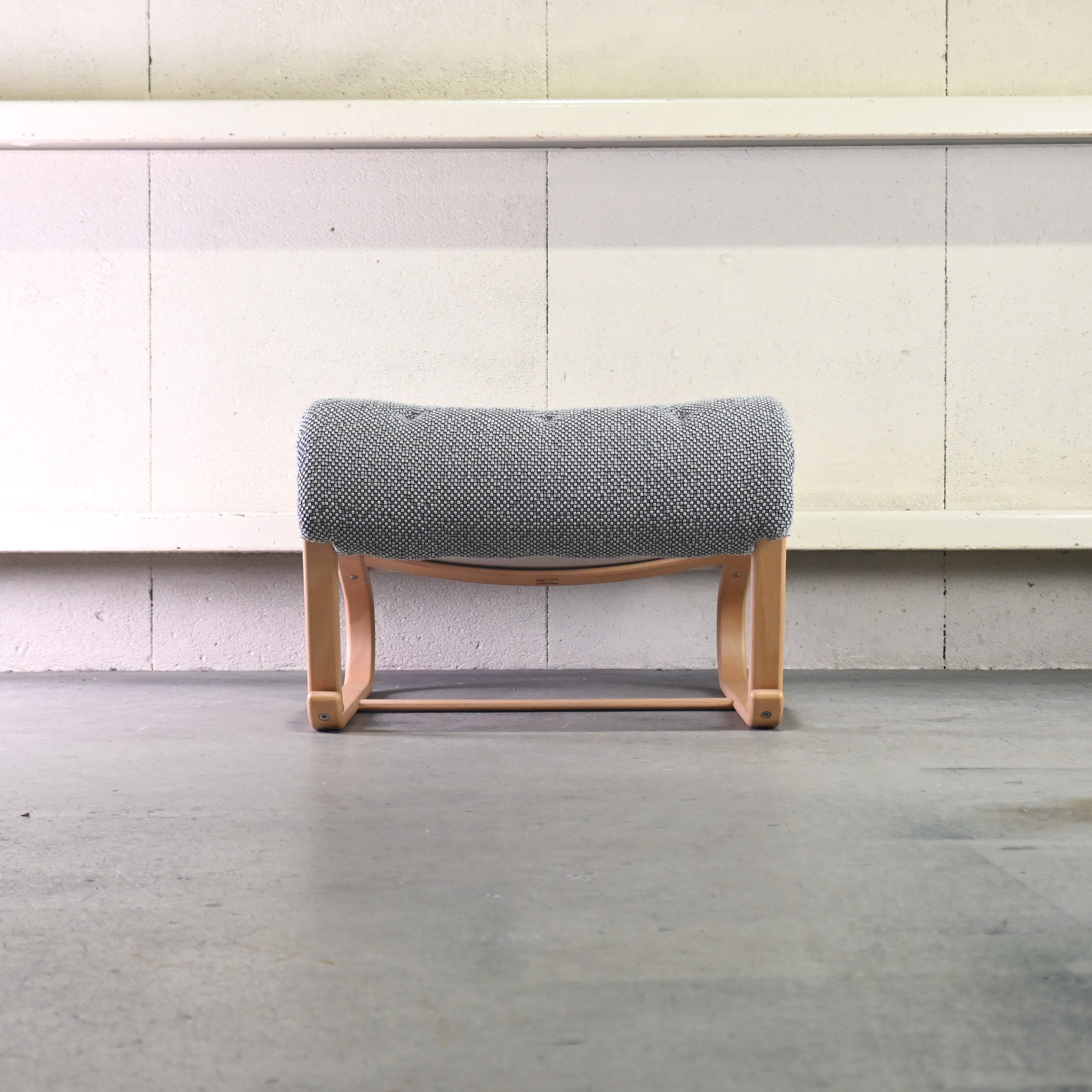 Tendo × Bruno Mathsson Highback chair & Ottoman 2 peaces set Japanese modern Scandinavian design / 天童木工 × ブルーノ・マットソン ハイバックチェア & オットマン 2点セット ジャパニーズモダン 北欧デザイン
