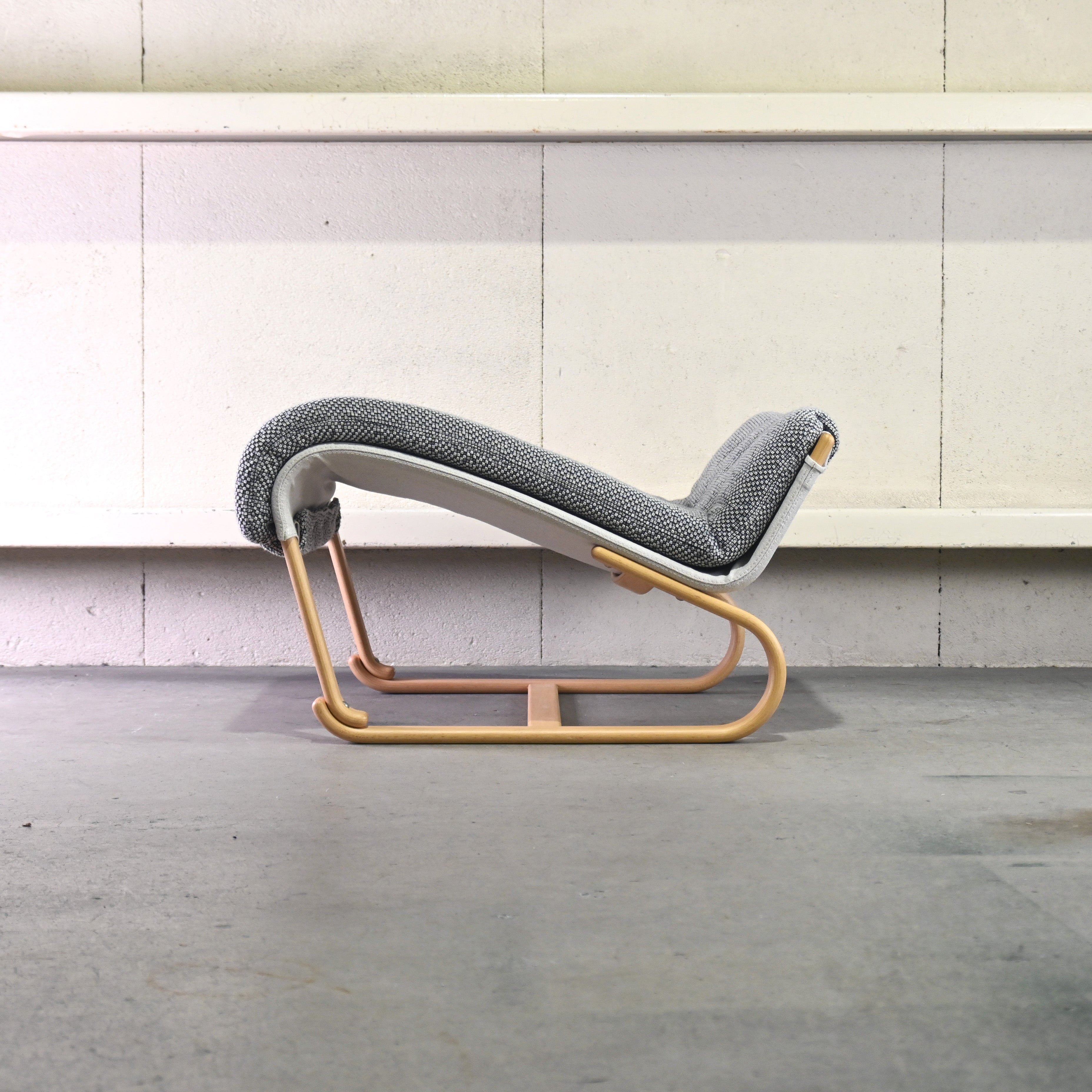 Tendo × Bruno Mathsson Highback chair & Ottoman 2 peaces set Japanese modern Scandinavian design / 天童木工 × ブルーノ・マットソン ハイバックチェア & オットマン 2点セット ジャパニーズモダン 北欧デザイン