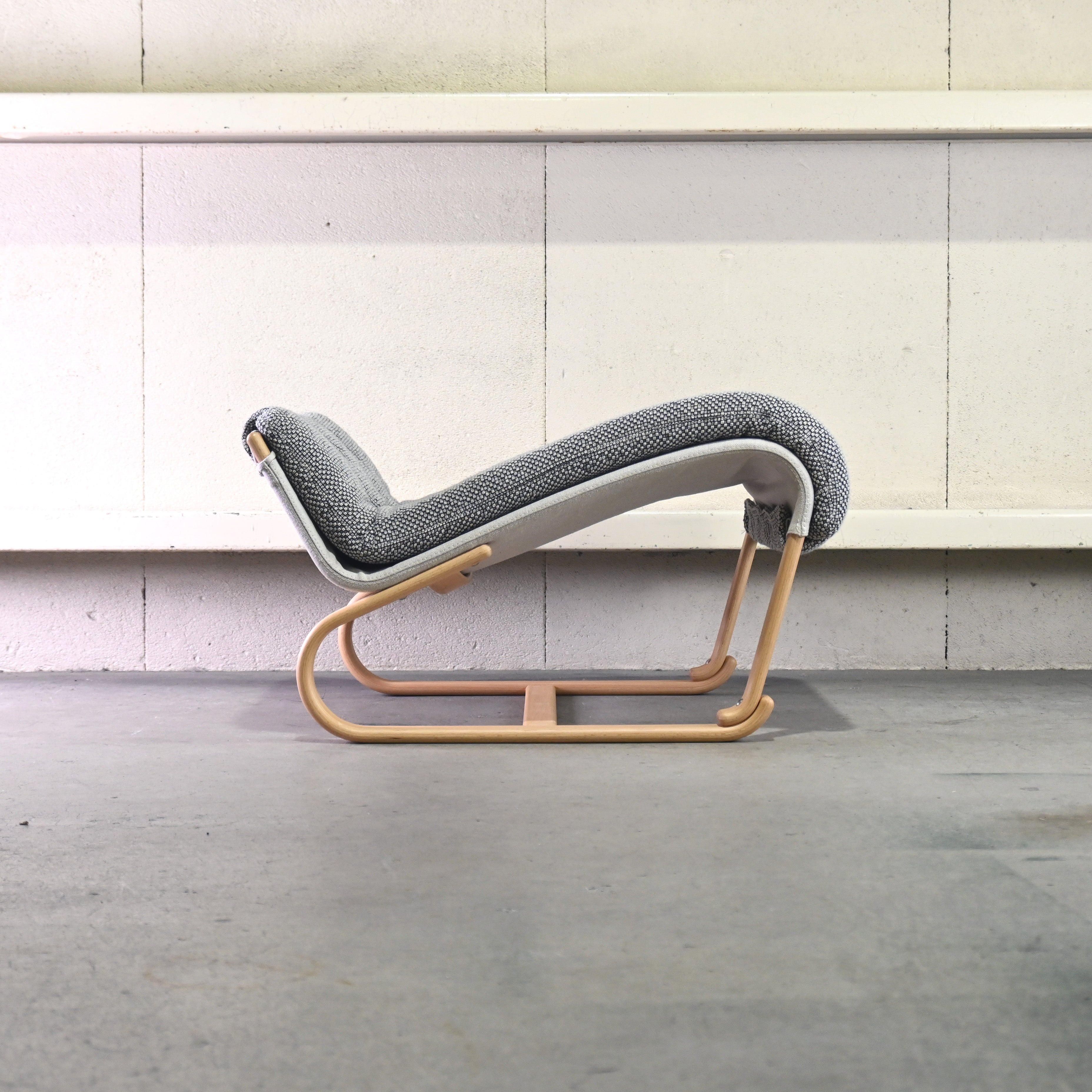 Tendo × Bruno Mathsson Highback chair & Ottoman 2 peaces set Japanese modern Scandinavian design / 天童木工 × ブルーノ・マットソン ハイバックチェア & オットマン 2点セット ジャパニーズモダン 北欧デザイン