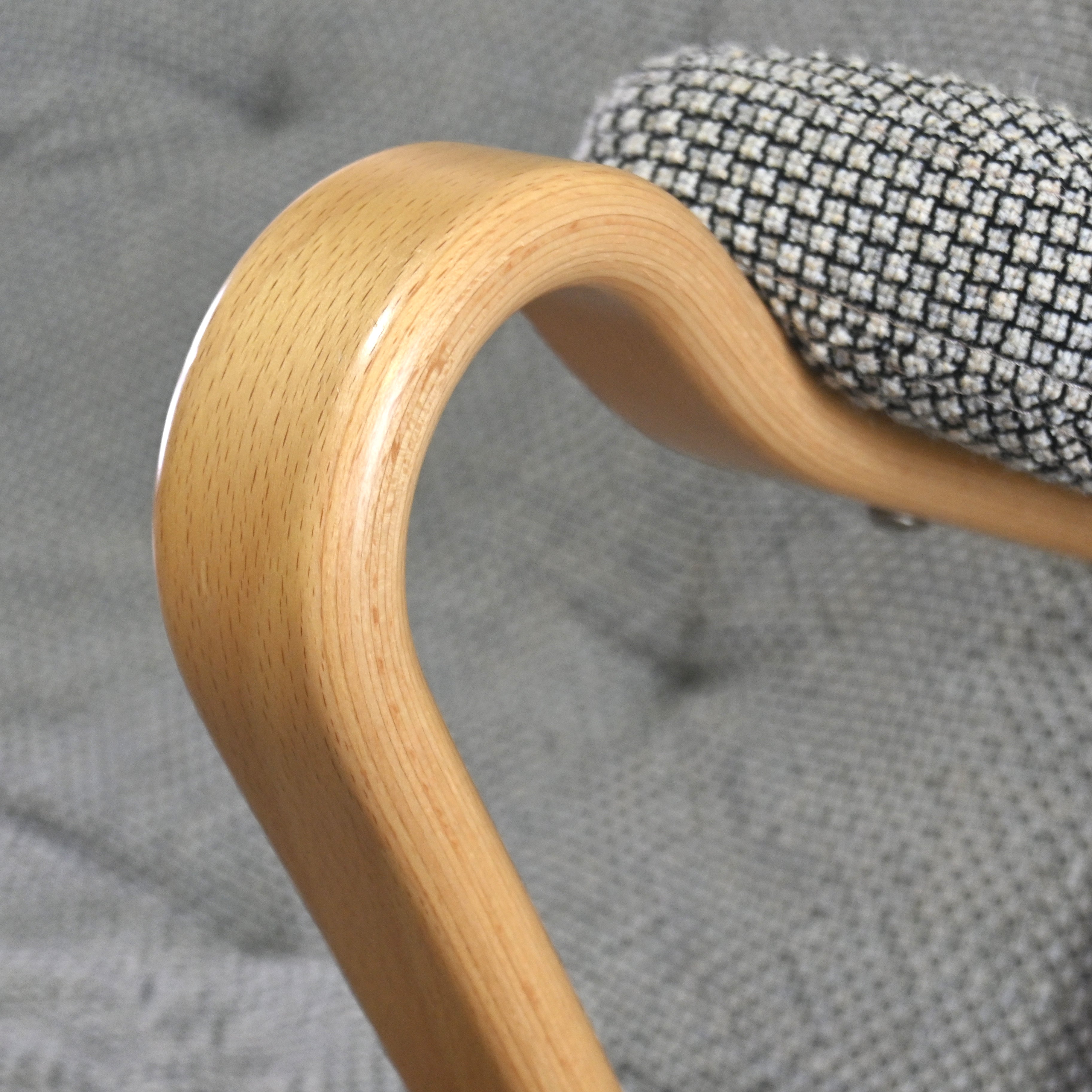 Tendo × Bruno Mathsson Highback chair & Ottoman 2 peaces set Japanese modern Scandinavian design / 天童木工 × ブルーノ・マットソン ハイバックチェア & オットマン 2点セット ジャパニーズモダン 北欧デザイン