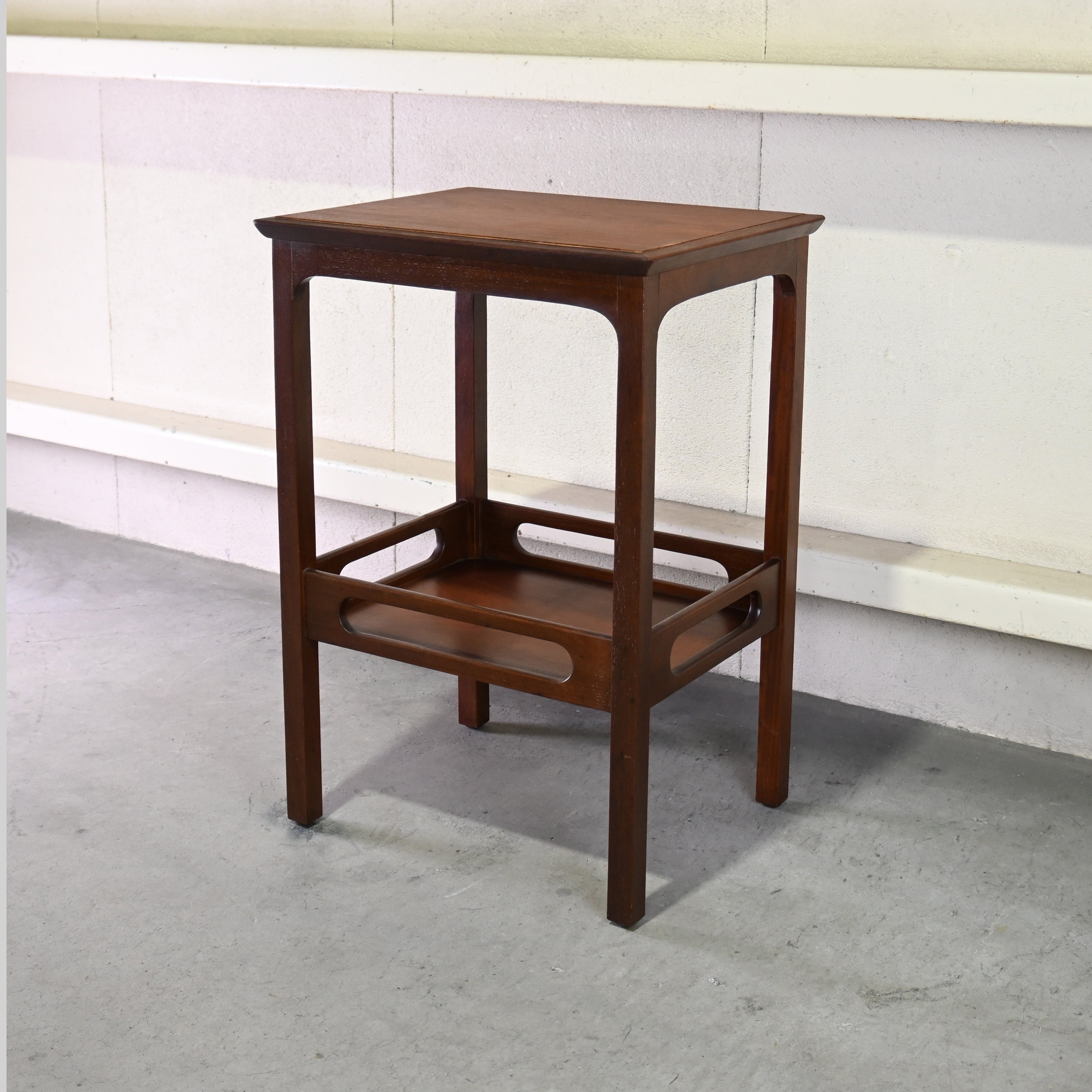 Old maruni Side table Rosewood Town wood Japanese modern design / マルニ木工 オールドマルニ サイドテーブル ローズウッド タウンウッド 孔雀マーク ジャパニーズモダンデザイン