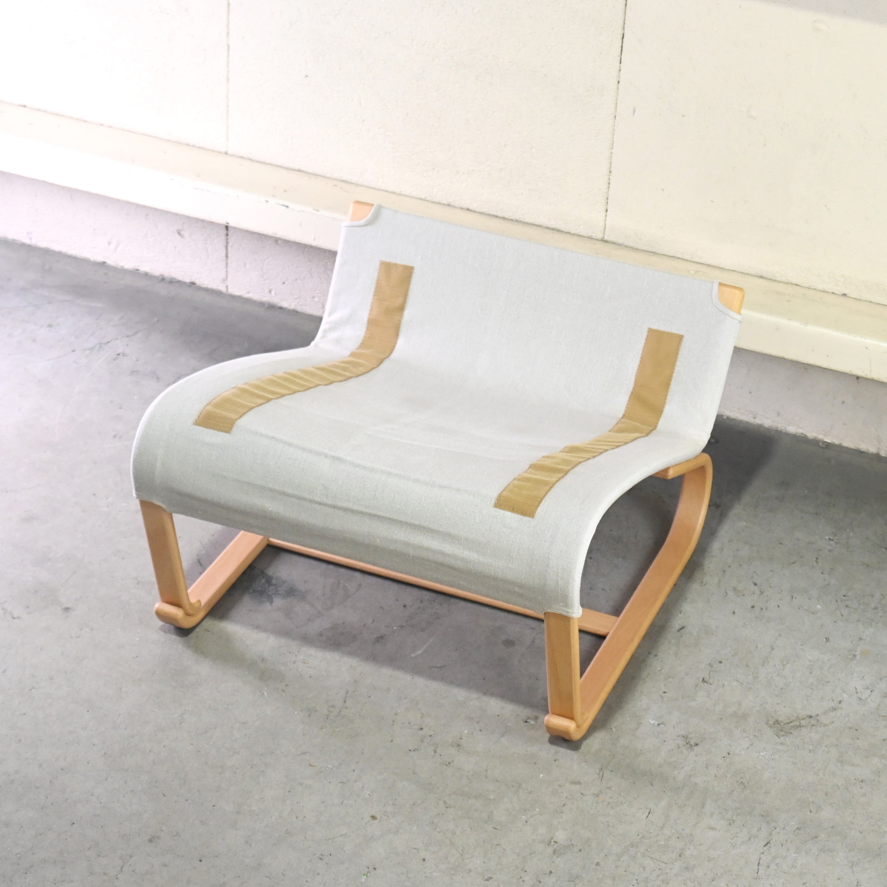 Tendo × Bruno Mathsson Highback chair & Ottoman 2 peaces set Japanese modern Scandinavian design / 天童木工 × ブルーノ・マットソン ハイバックチェア & オットマン 2点セット ジャパニーズモダン 北欧デザイン