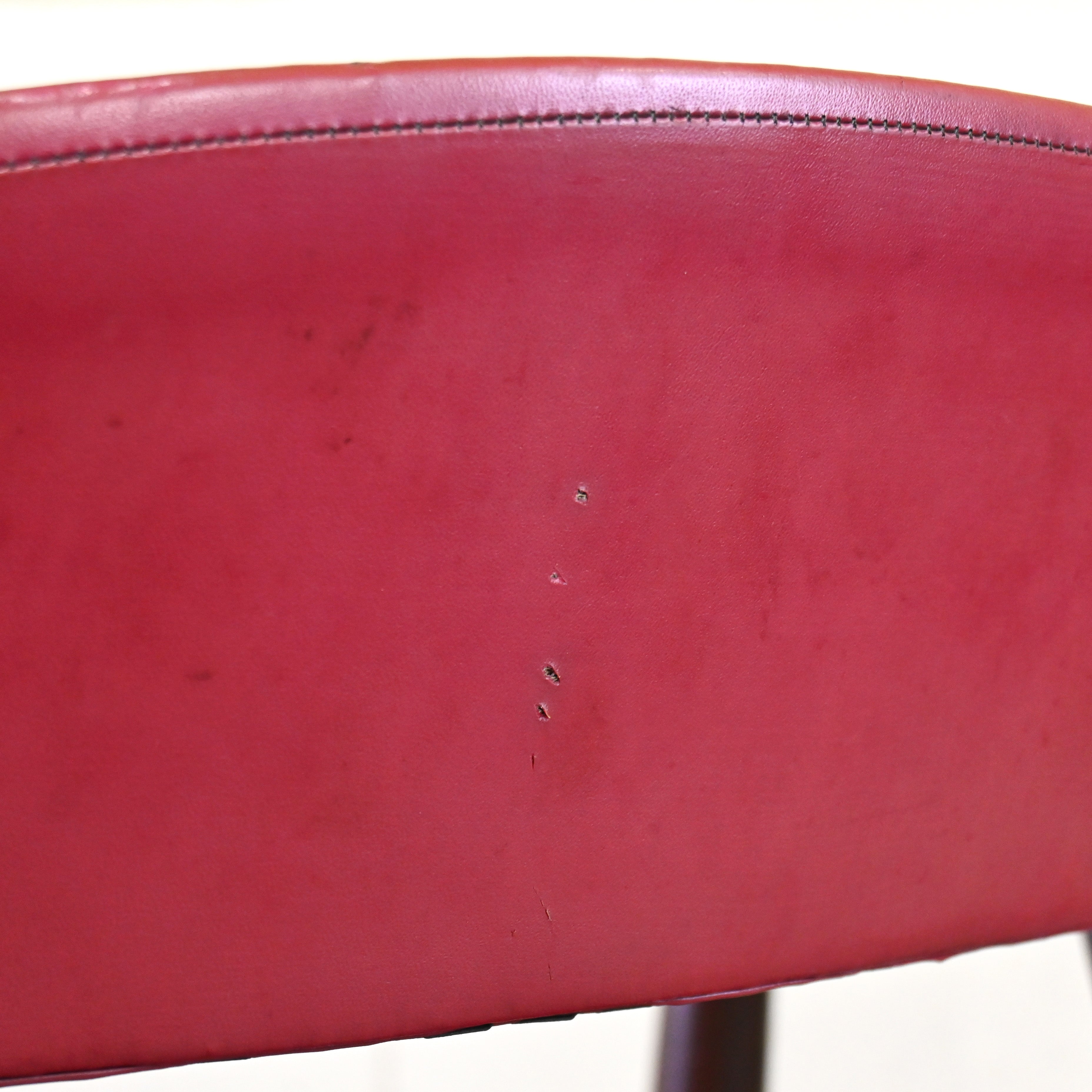 Tsuji mokko Arm chair Red 1970's Japanese modern design / 辻木工 アームチェア レッド 1970年代 ジャパニーズモダンデザイン