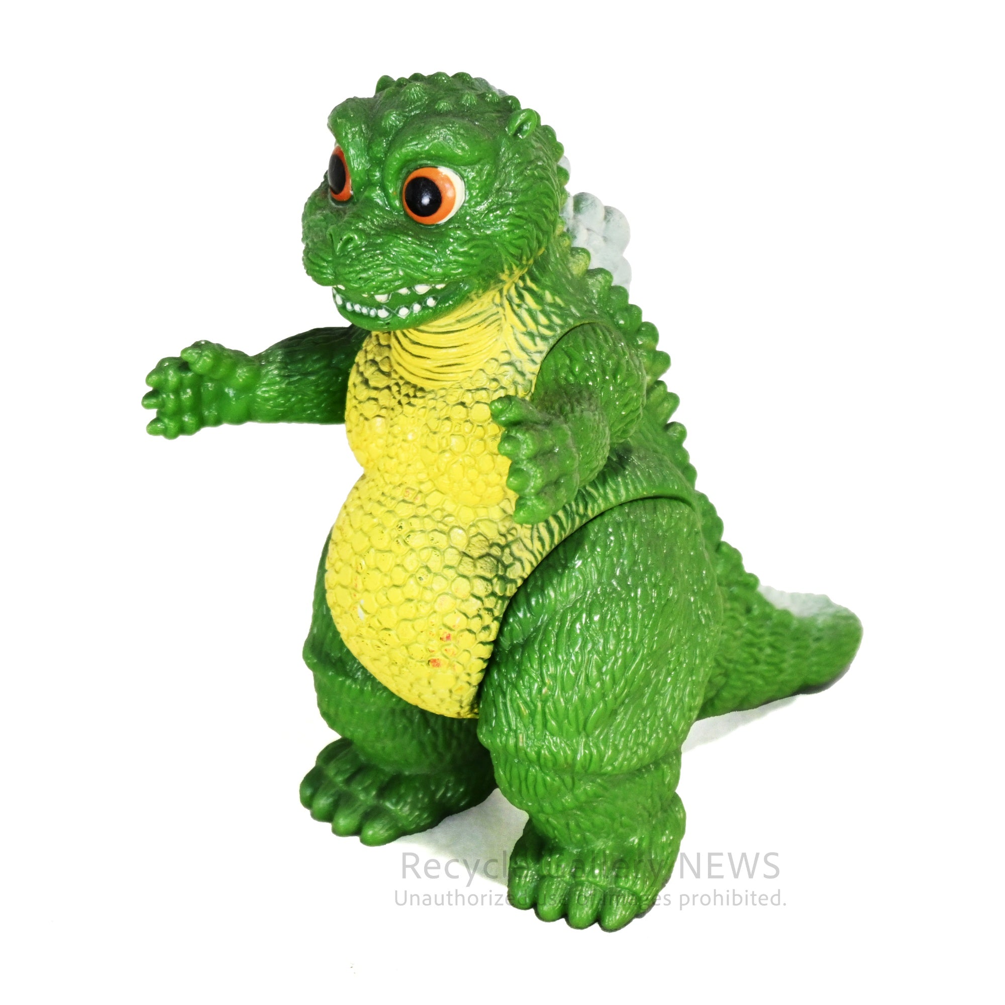 リトルゴジラ ソフビ フィギュア タグ付き　バンダイ　未使用　ゴジラ　1994年 Old BANDAI Little Godzilla soft vinyl figure 1994 model Japan / 旧