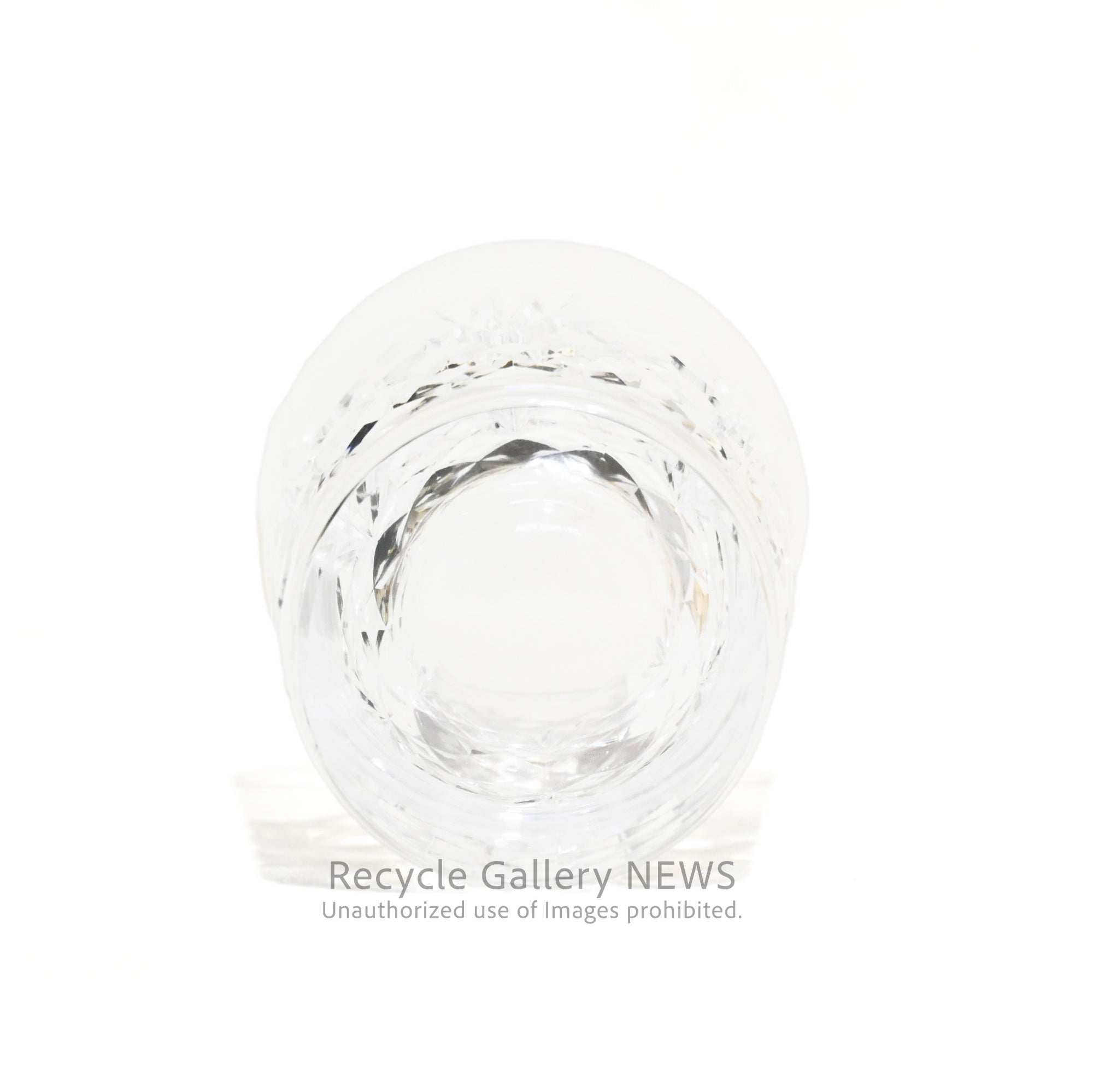 Kagami Crystal Cut Glass My Glass with Initial Engraving Japan / カガミクリスタル 切子グラス マイグラス イニシャル刻印あり 日本