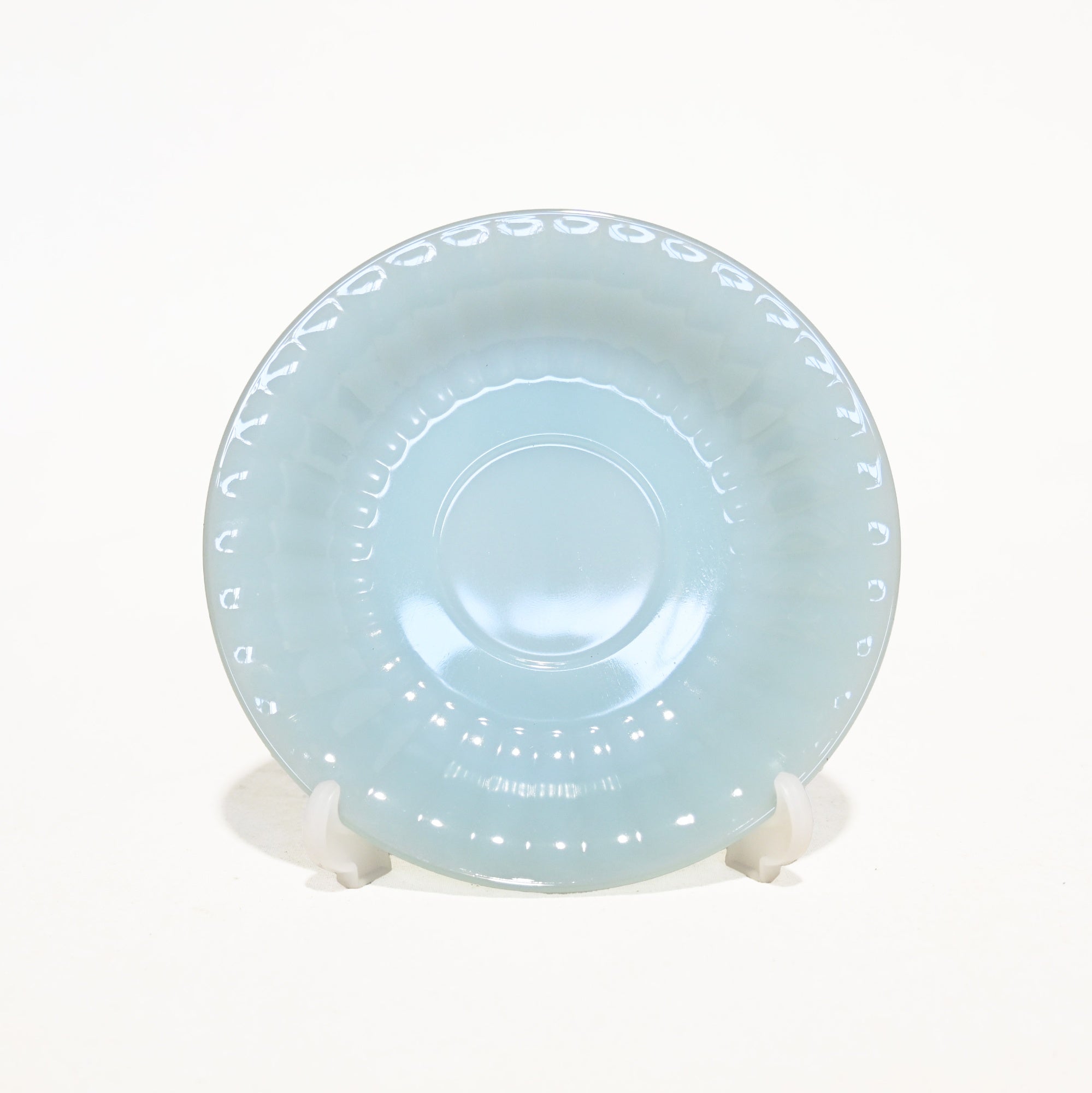 ARCOPAL Mister Donut  Opal blue collection C＆S 1999 Japan / アルコパル ミスド オパールブルーコレクション カップ＆ソーサー 1999年 ミスタードーナッツ コラボ グッズ