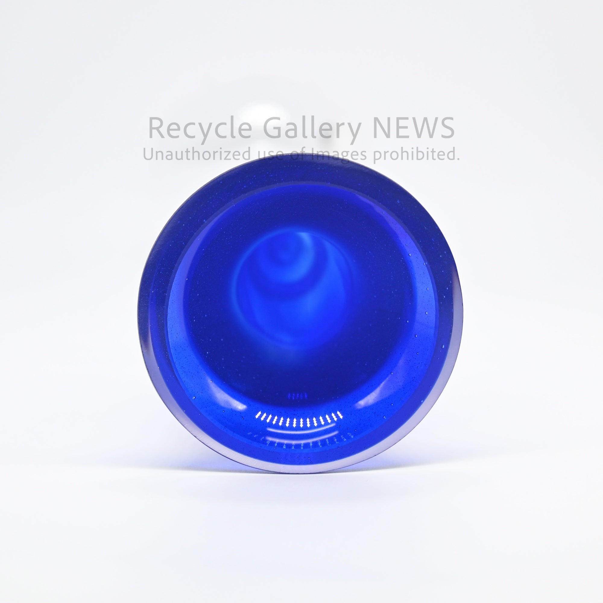 Rosenthal Cobalt Blue Glass Candle Holder Modern Interior / ローゼンタール ガラス キャンドルスタンド 青 ディスプレイ モダンインテリア