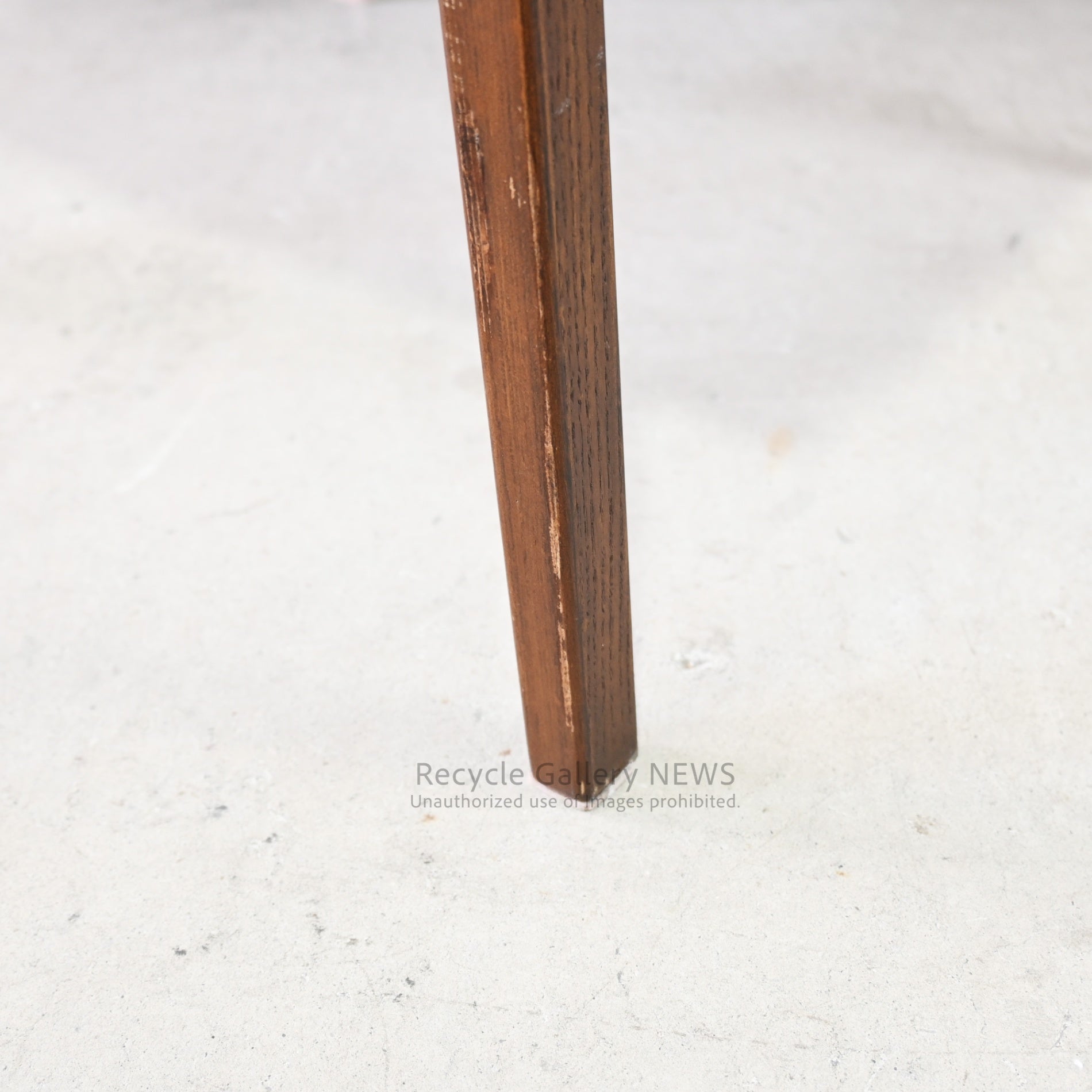 Fuji Furniture Wooden Armless Chair "Calm" Japan Scandinavian Style / 冨士ファニチア アームレスチェア カーム 日本 北欧 木製