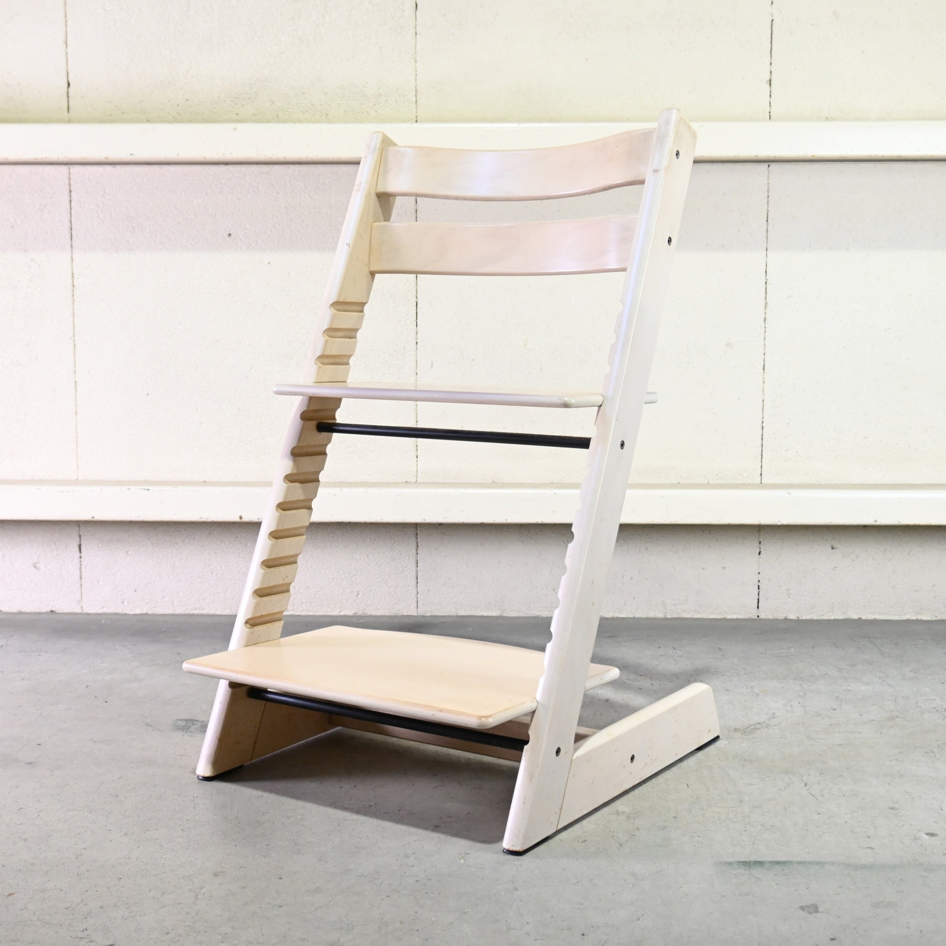 STOKKE TRIPP TRAPP Kids Chair Baby chair Ivory Scandinavian / ストッケ トリップトラップ キッズチェア ベビーチェア 廃盤色 アイボリー 北欧インテリア ※使用感あり