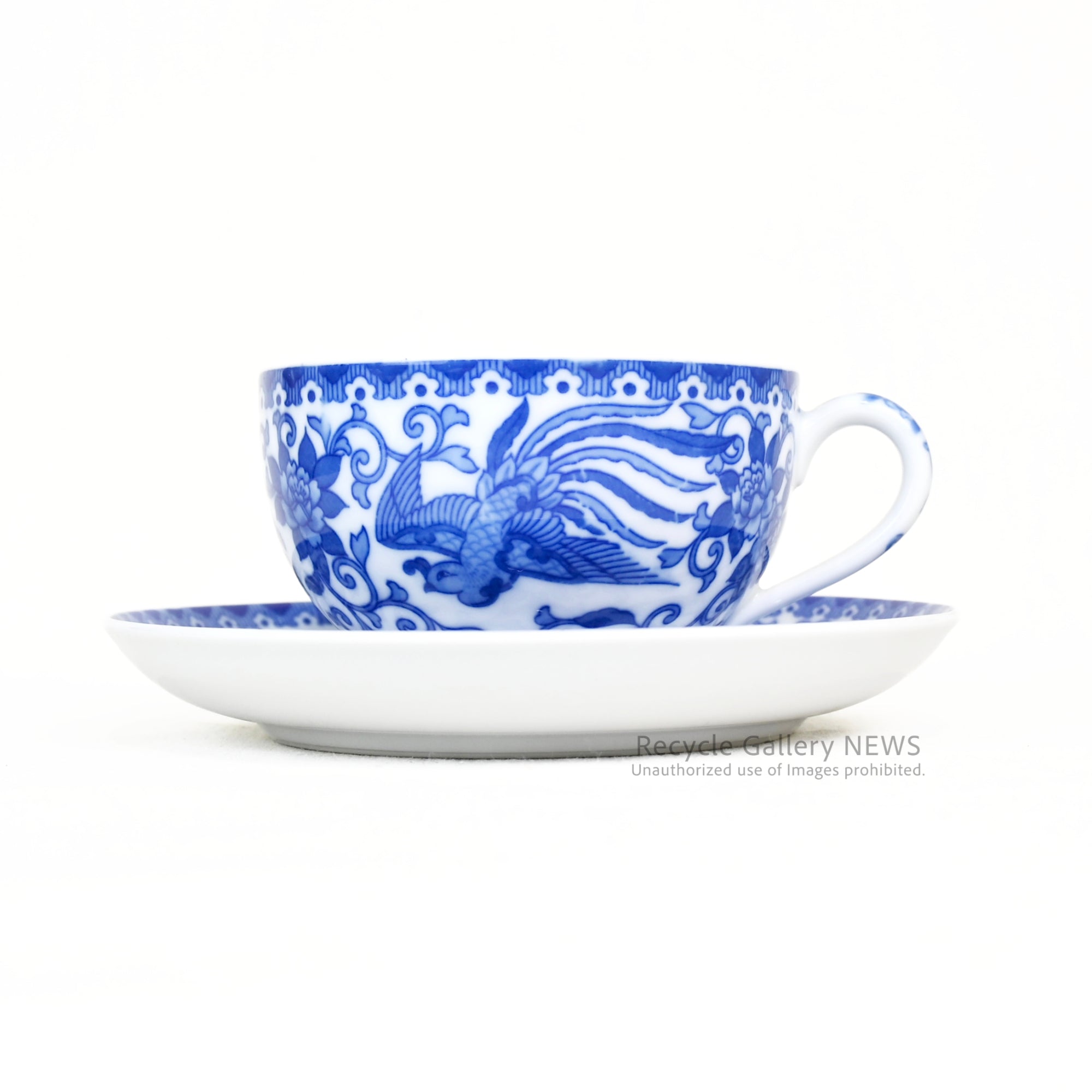 Old Noritake phoenix Cup＆Saucer Japan vintage / オールドノリタケ
