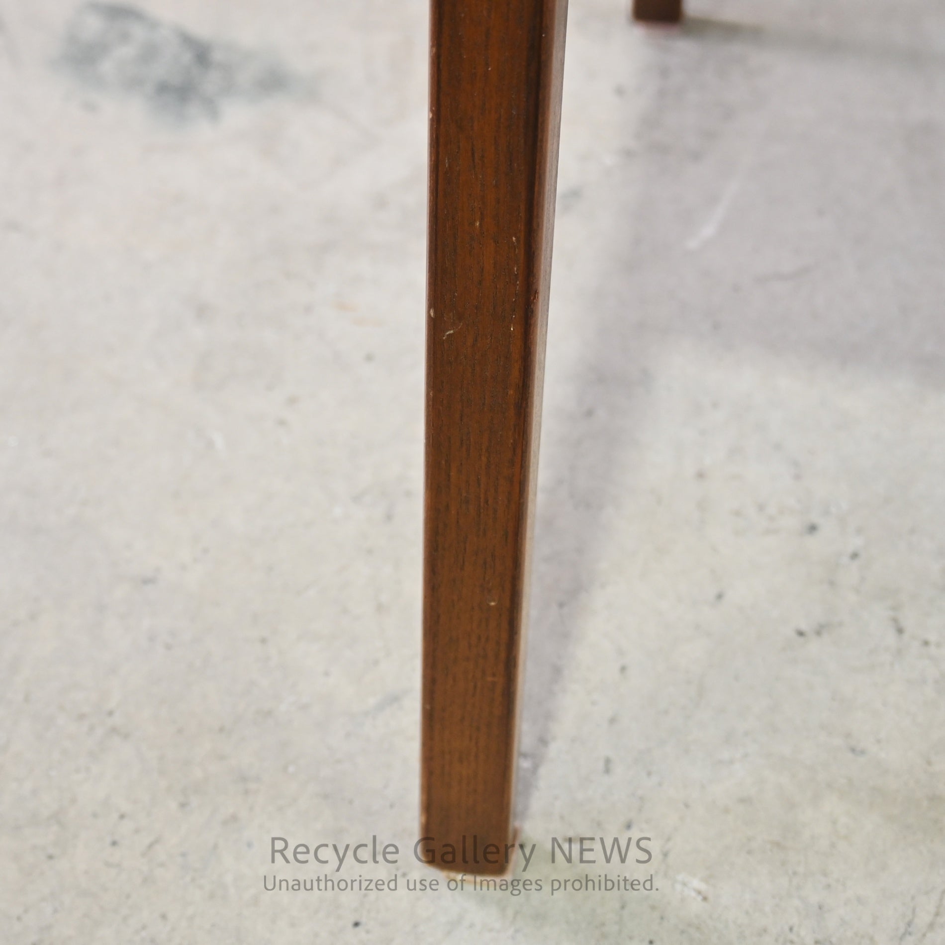 Fuji Furniture Wooden Armless Chair "Calm" Japan Scandinavian Style / 冨士ファニチア アームレスチェア カーム 日本 北欧 木製