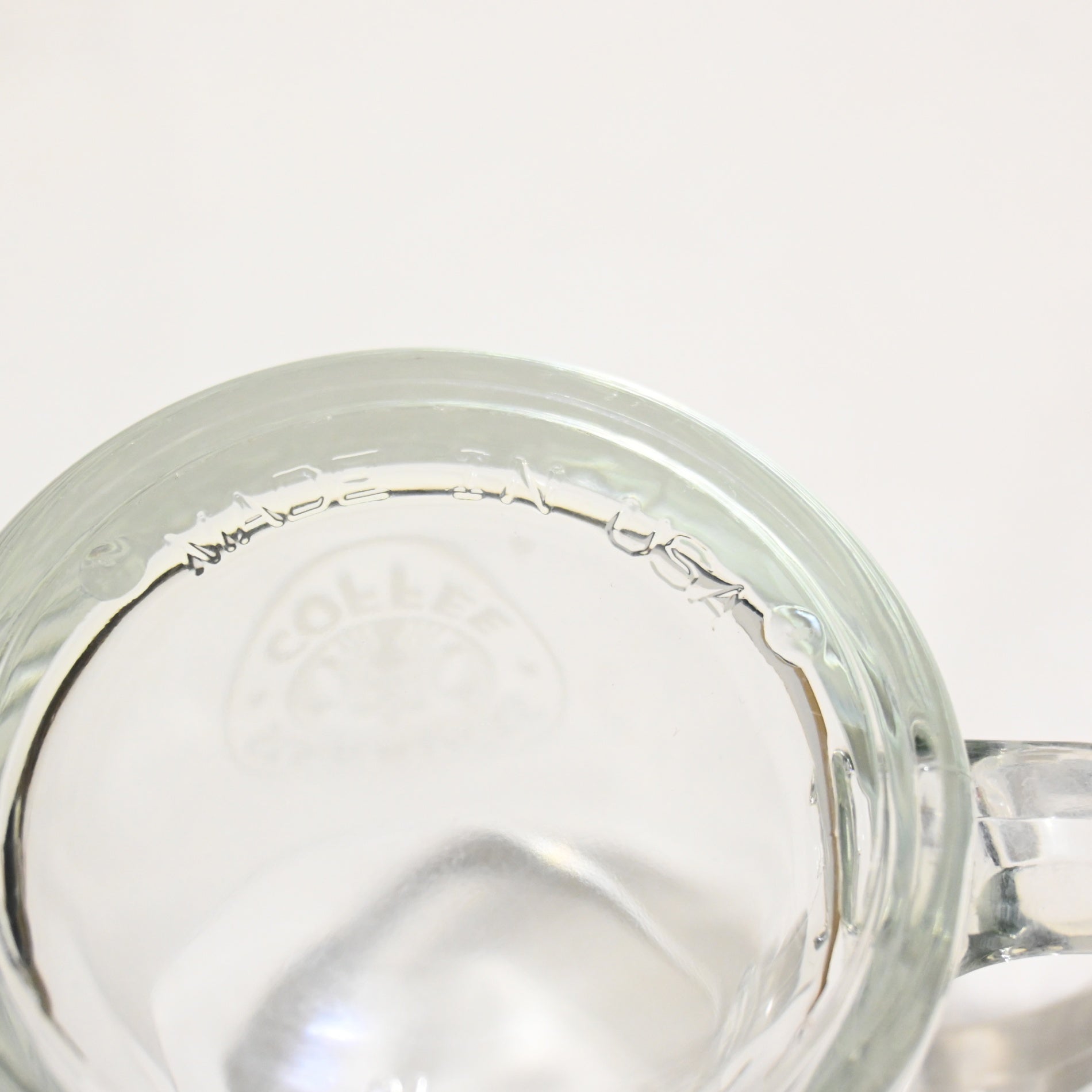 STARBUCKS COFEE Old logo Clear Glass Mug 1990s Vintage USA / スターバックスコーヒー スタバ 旧ロゴ ガラスマグ 90年代 アメリカン ヴィンテージ