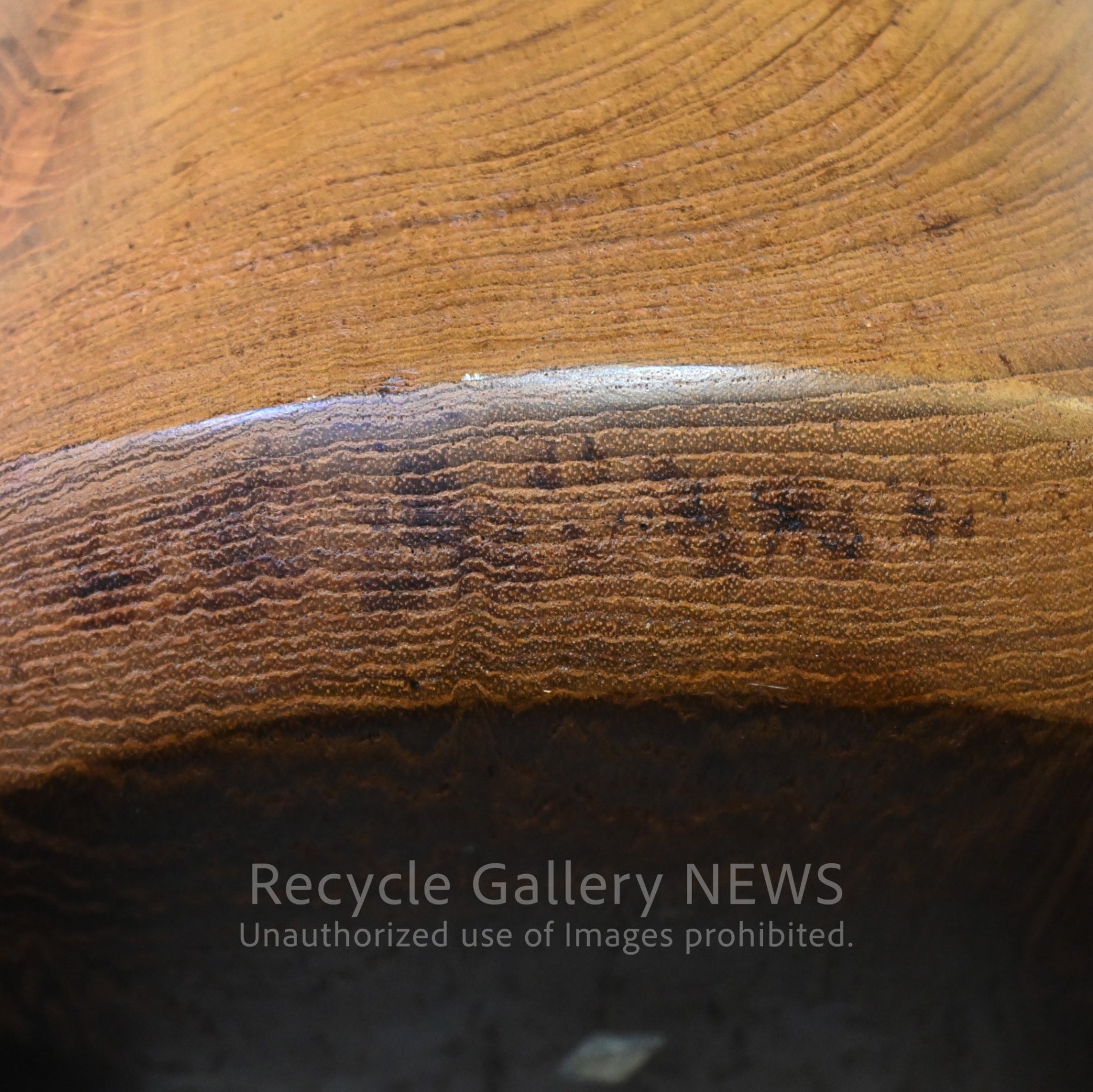 Teakwood Salad Bowl Tray Brown / チークウッド サラダボウル 小物入れ ブラウン