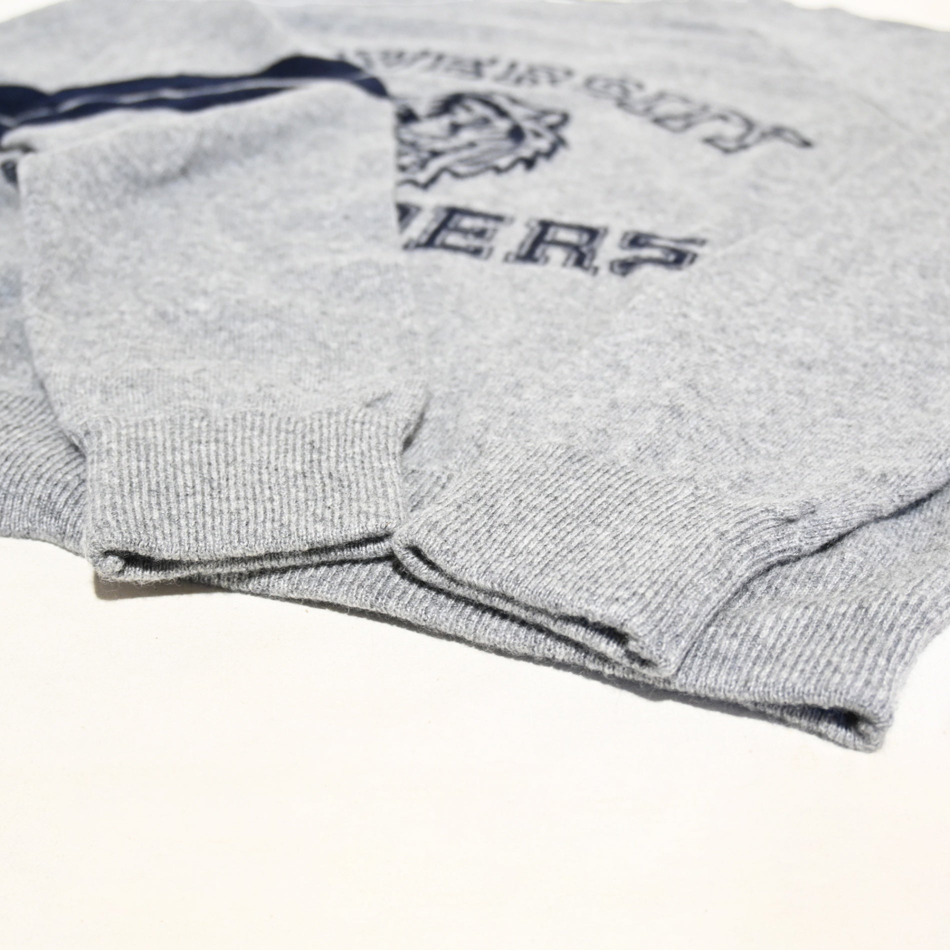 QUEEN and BELLE Striders TIGER Sweat / クイーンアンドベル ストライダーズタイガースウェット 総カシミヤセーター レディースMサイズ