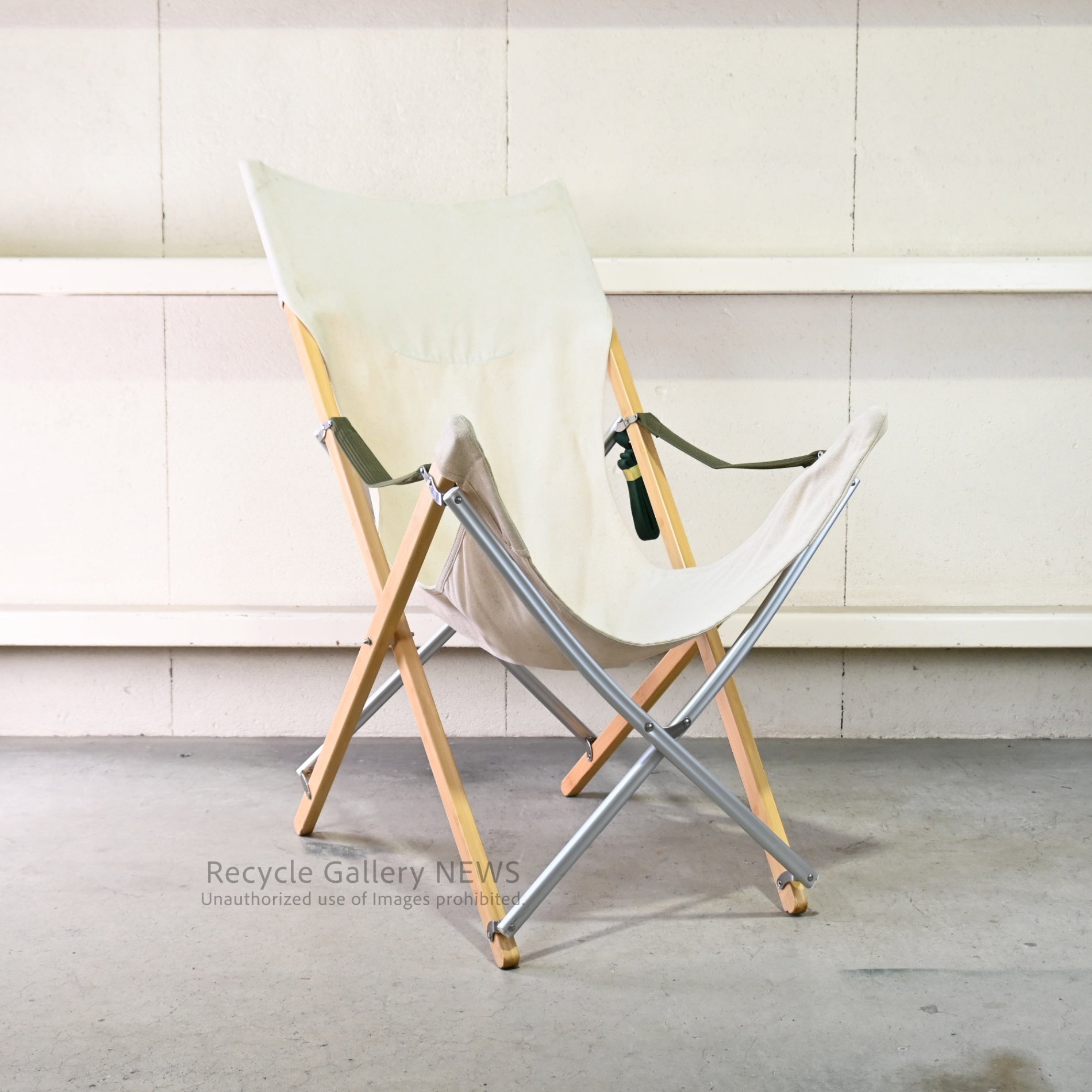 Snow Peak Take! Chair Long Natural Color Folding Chair Outdoor Chair Japan / スノーピーク テイクチェア ロング 生成色 折畳チェア アウトドアチェア 日本