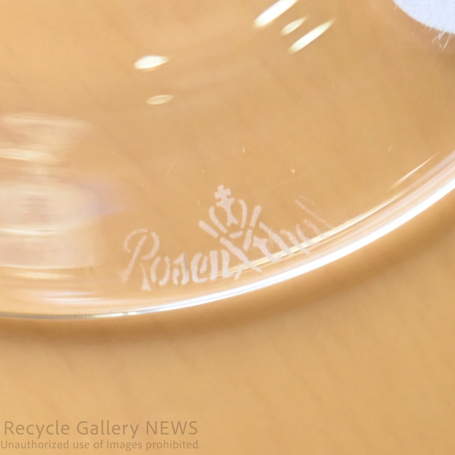 Rosenthal Cobalt Blue Glass Candle Holder Modern Interior / ローゼンタール ガラス キャンドルスタンド 青 ディスプレイ モダンインテリア