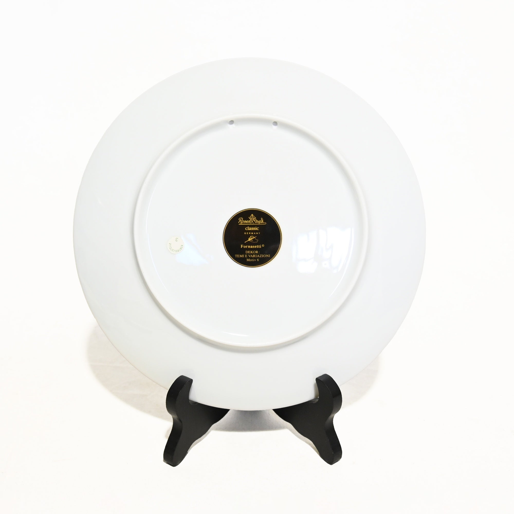 Rosenthal Fornasetti Wall plate Tema e Variazioni Germany Italy / ローゼンタール フォルナセッティ テーマとバリエーション 絵皿 飾り皿 ドイツ イタリア