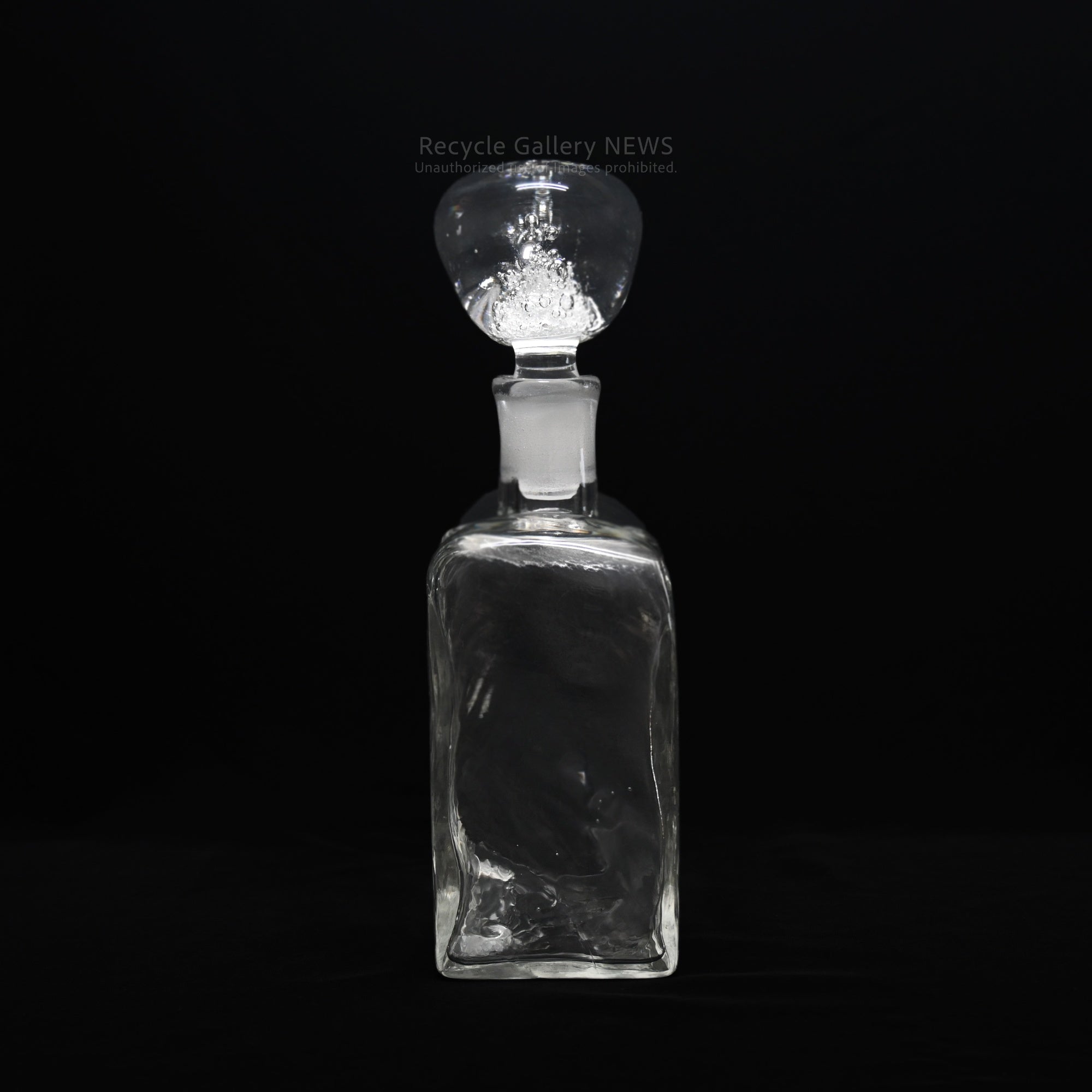 Seikosha Glass Studio Naoya Arakawa Handblown Glass Perfume Bottle / 晴耕社ガラス工房 荒川尚也 ハンドメイド アートガラス 香水瓶