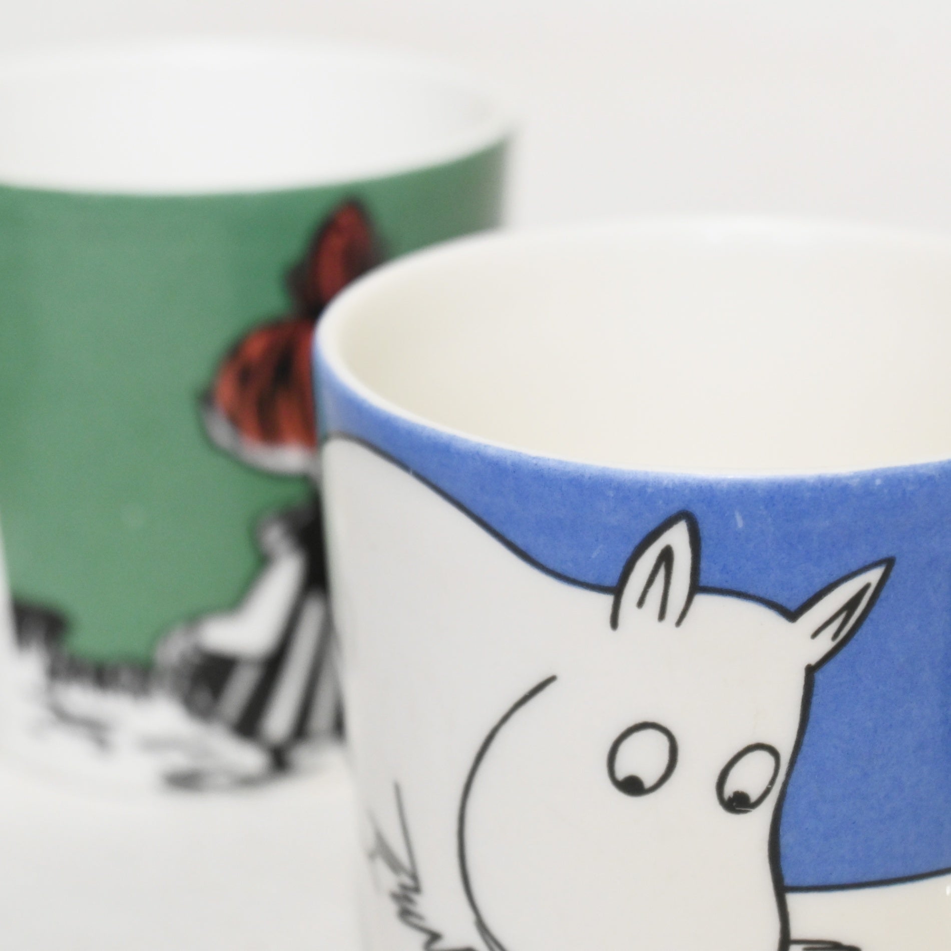 MOOMIN ARABIA Mug Little My Sliding Vintage Scandinavian / ムーミン アラビア マグ リトルミィ・スライディング ヴィンテージ 北欧