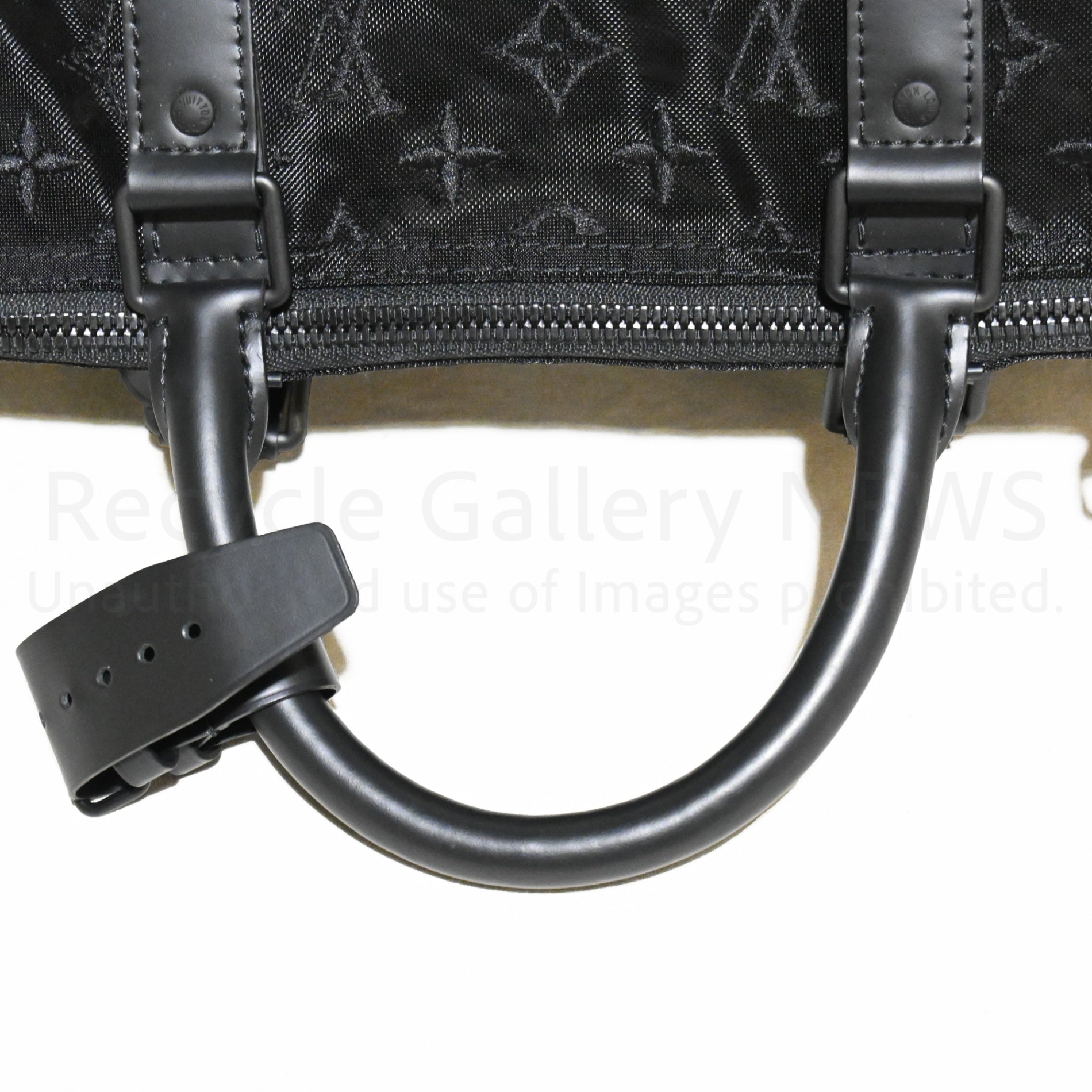 LOUIS VUITTON 2019 AW Virgil Abloh M53971 Monogram Mesh and Leather Boston Bag Keepall Bandouliere 50 / ルイ・ヴィトン ヴァージル・アブロー モノグラム メッシュ・レザー ボストンバッグ キーポル バンドリエール50