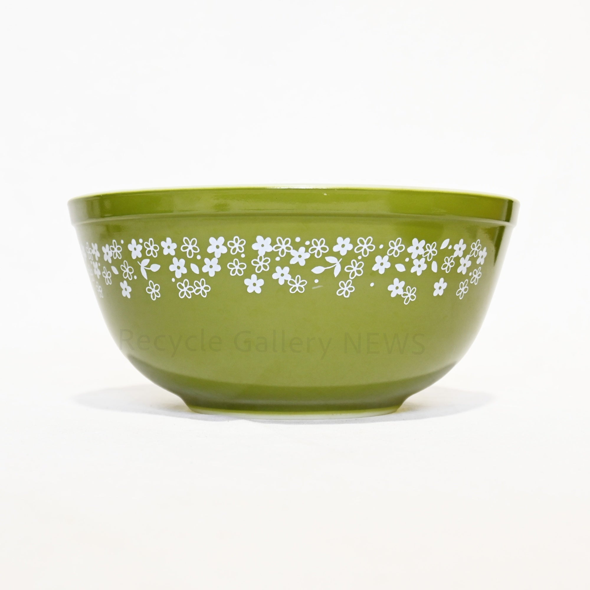 Vintage Pyrex Crazy Daisy Mixing Bowl Large Heat-Resistant Glass American Vintage / オールドパイレックス ミキシングボウル Lサイズ クレイジーデイジー 耐熱ガラス アメリカヴィンテージ