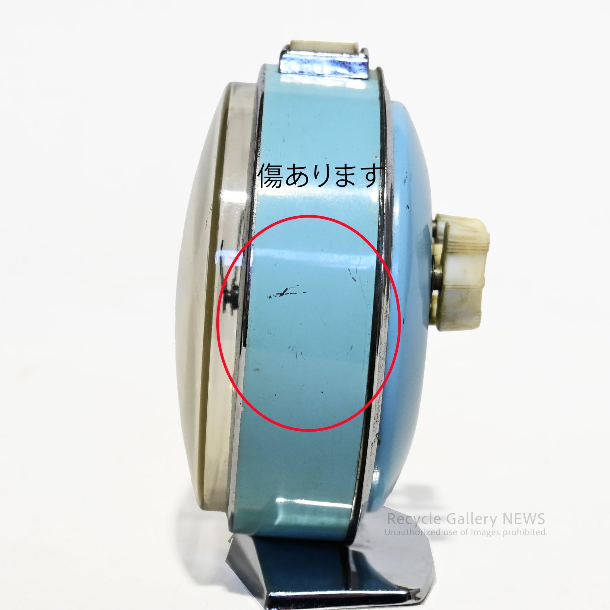 Seiko Vintage Alarm Clock Mainspring Winding Working / セイコー