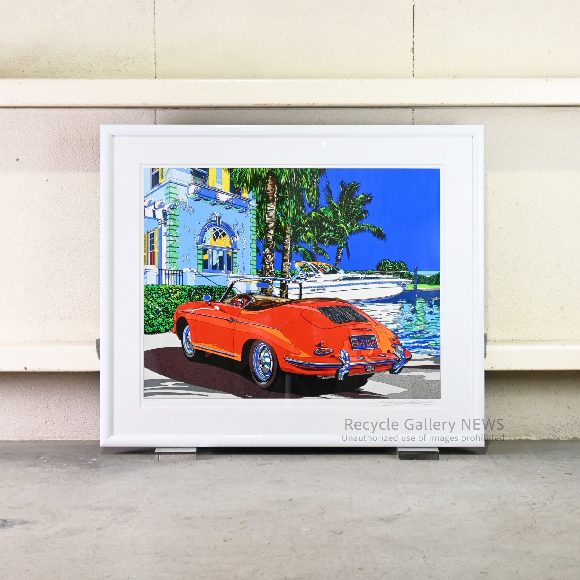 Eizin Suzuki 1998 "Various Dreams" (U.S.A. Version) Lithograph Print Japan Art / 鈴木英人 バリアス・ドリームス U .S.Aバージョン リトグラフ 日本 アート
