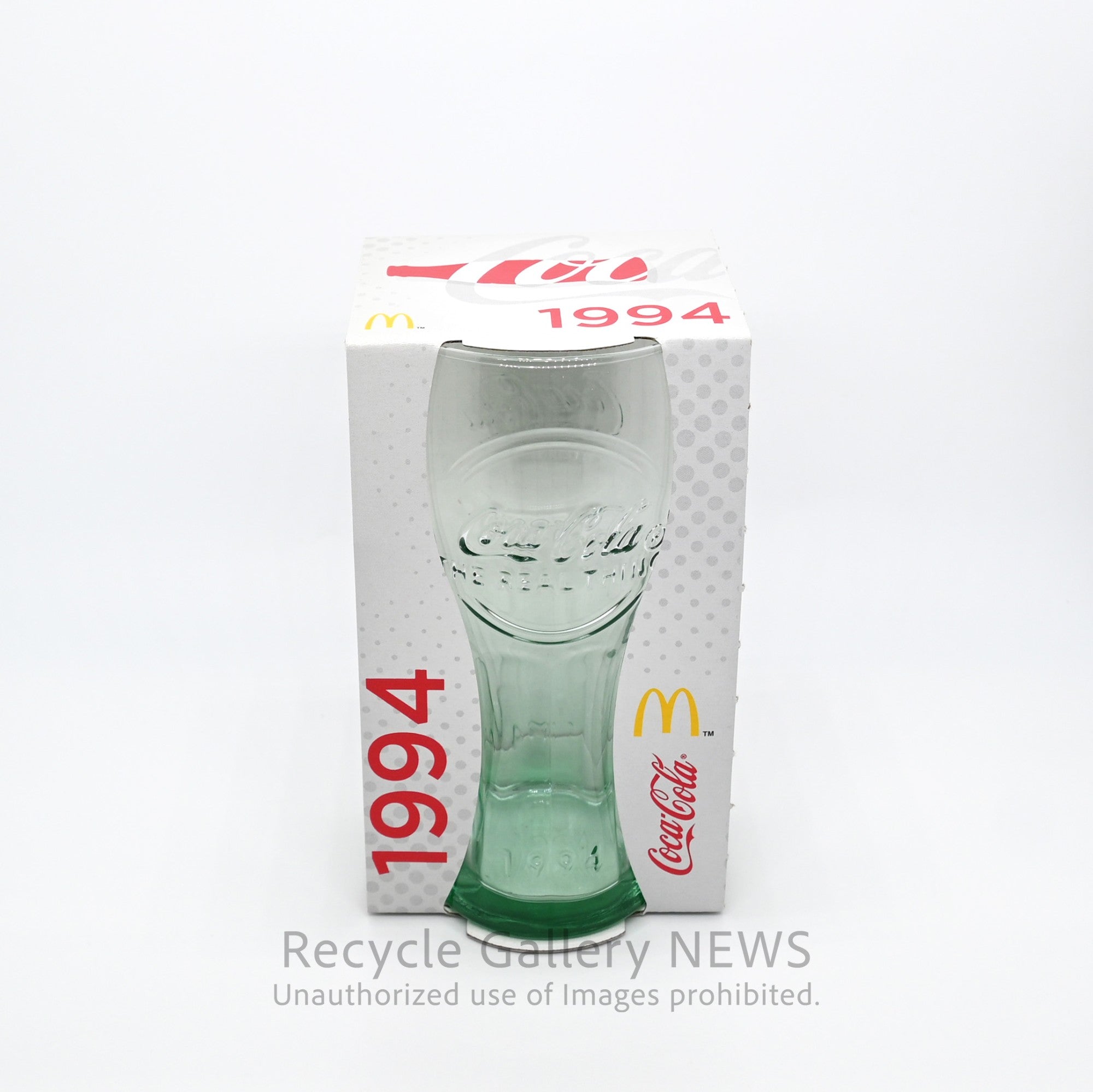 McDonald's 100th Anniversary Coca-Cola Glass Collection 2015 American Retro / マクドナルド100周年記念 コカ・コーラ グラスコレクション 2015 アメリカンレトロ