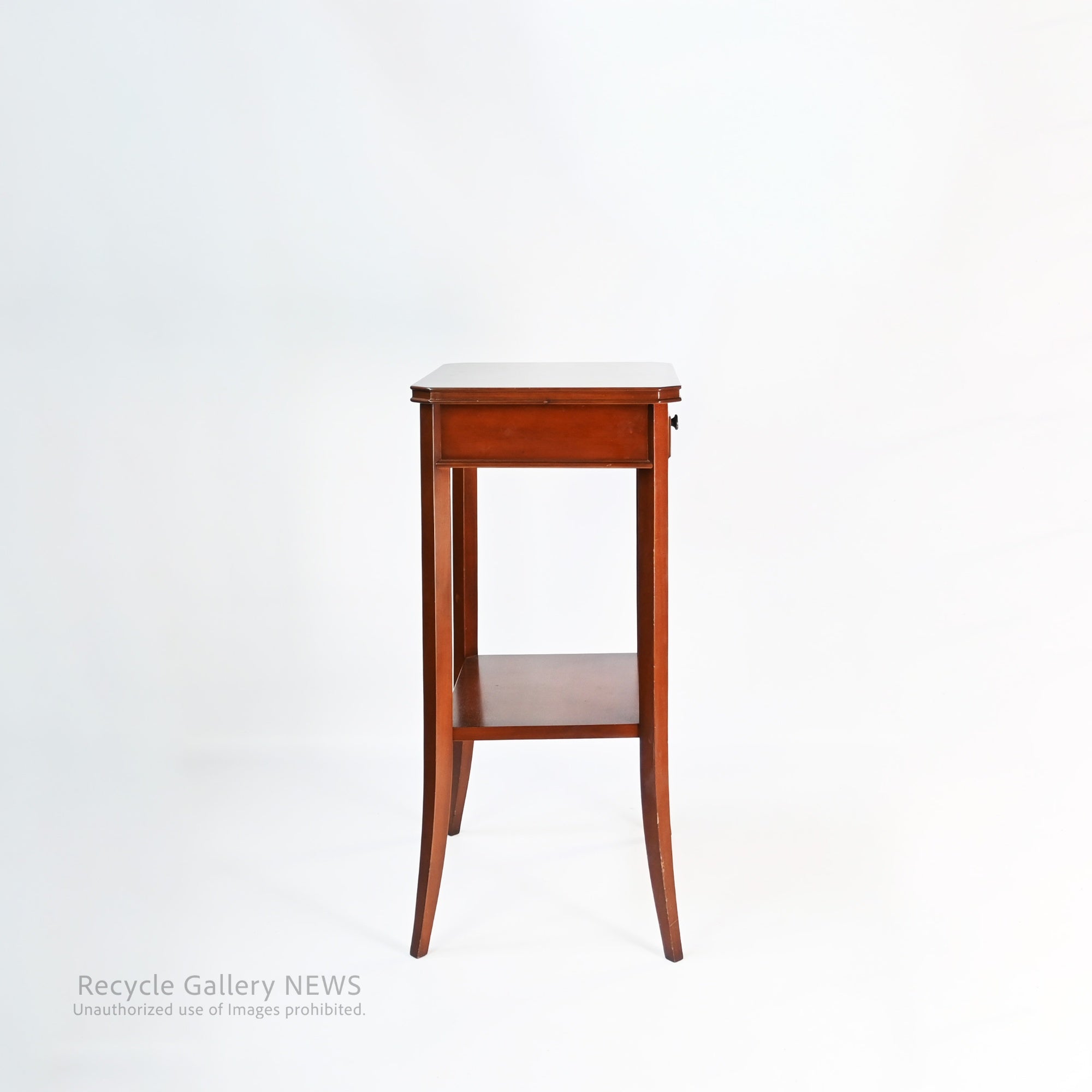 Retro Chic Console Table with Tapered Legs Classic Accent Display Shelf / コンソールテーブル クラシカル シック レトロ テーパードレック 飾り棚