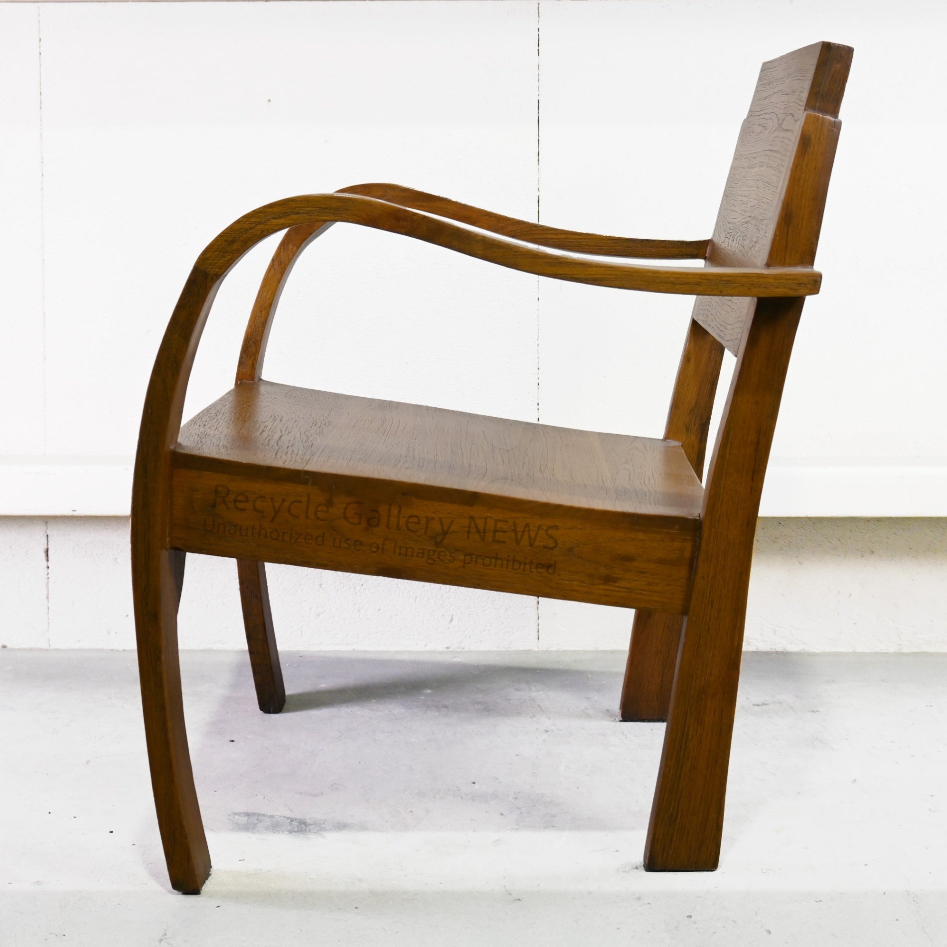 Asian Resort Style Teakwood Lounge Chair / アームチェア アジアンリゾートスタイル　チークウッドラウンジチェア 椅子