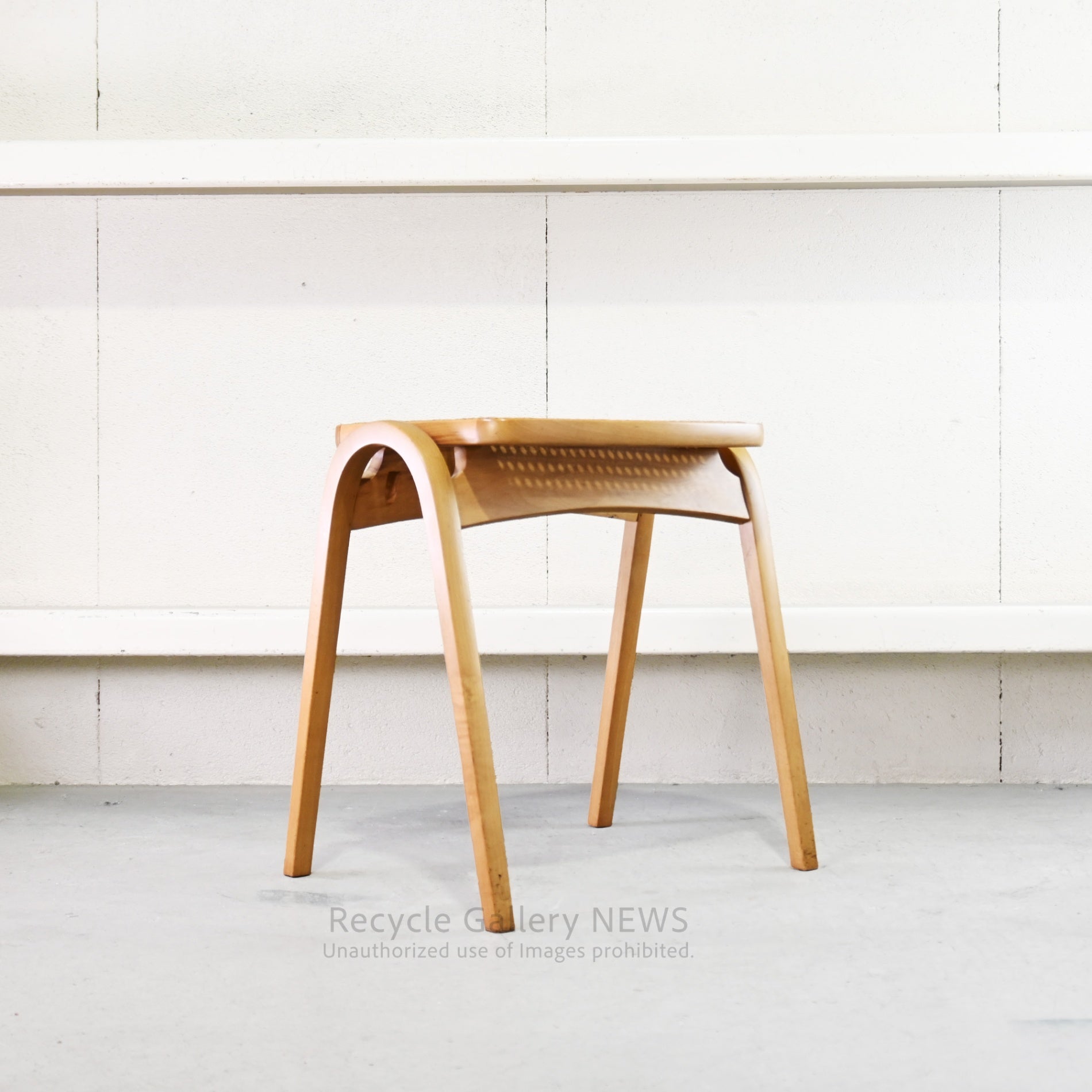Akita Woodworking Stool Rattan Seat Natural Vintage Japan / 秋田木工 スツール ラタンシート ナチュラル ヴィンテージ 日本
