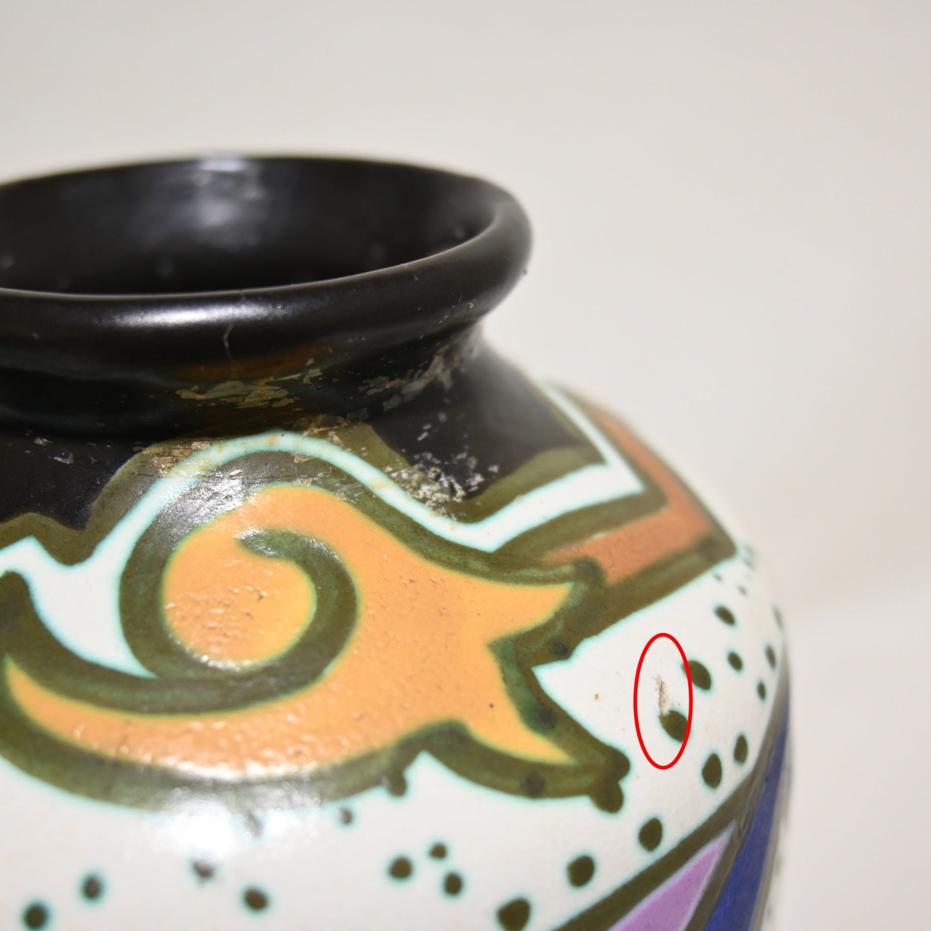 C.M BERGEN Ceramique Montoise Flower vase 1920’s Antoine Dubois Art Nouveau Art Deco / セラミック・モントワーズ 花瓶 1920年代  アントワーヌ・デュボア アール・ヌーヴォー アール・デコ ベルギー